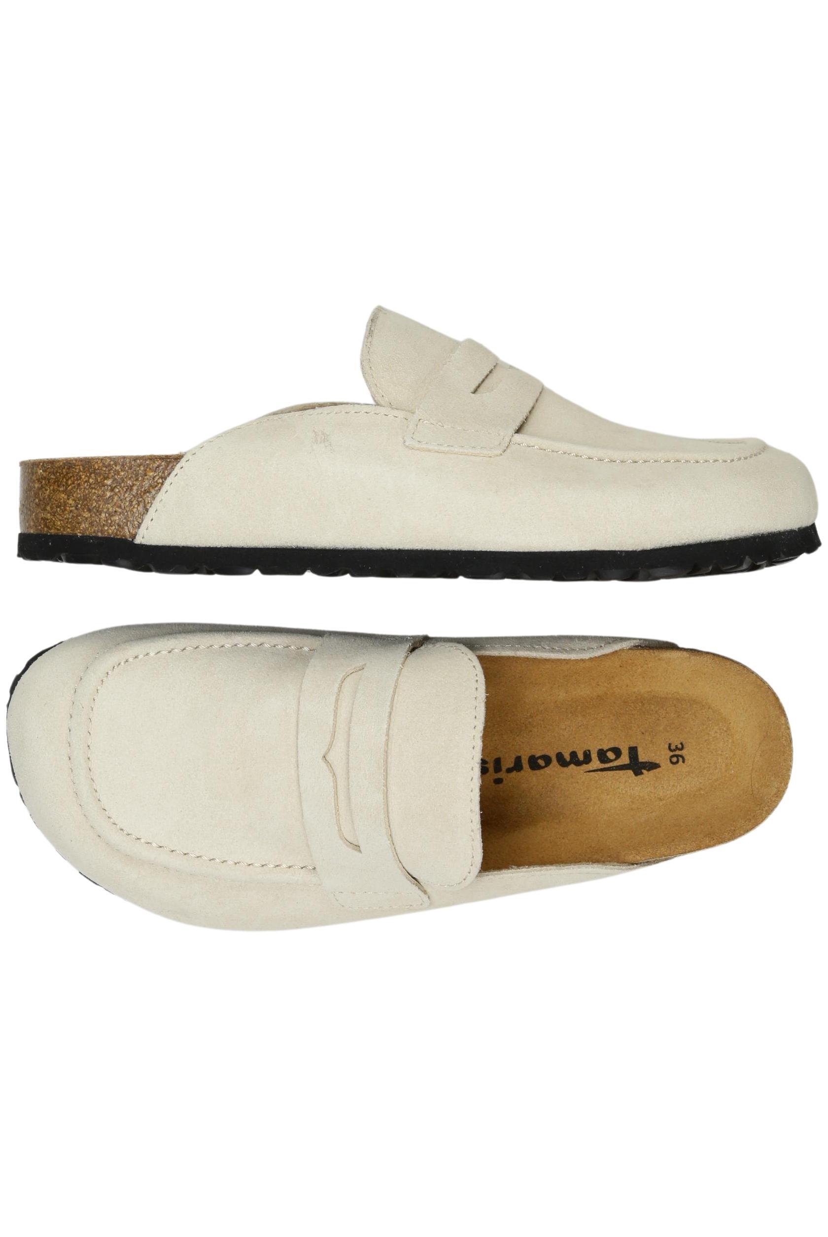 

Tamaris Damen Sandale, cremeweiß, Gr. 36