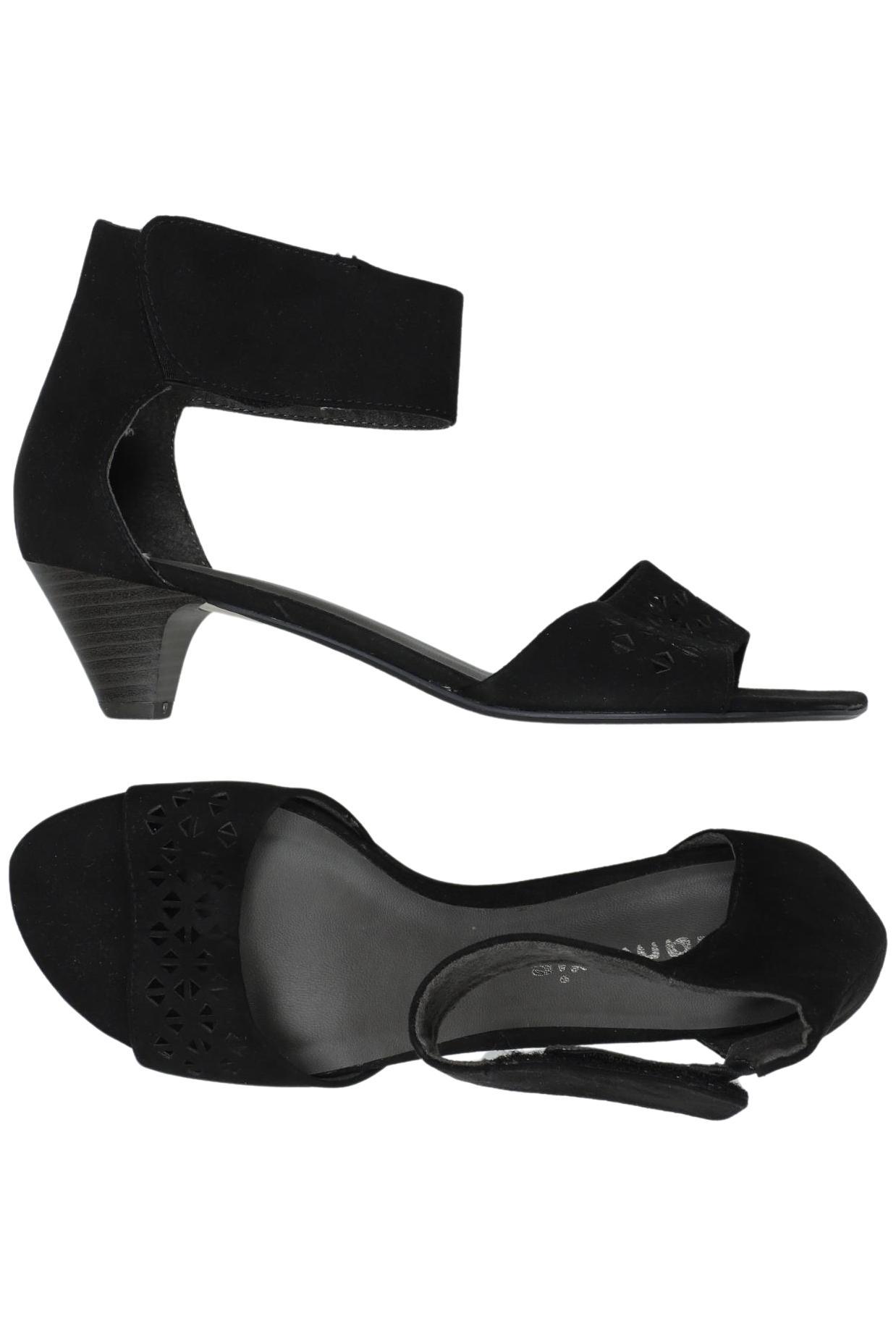 

Tamaris Damen Sandale, schwarz, Gr. 40