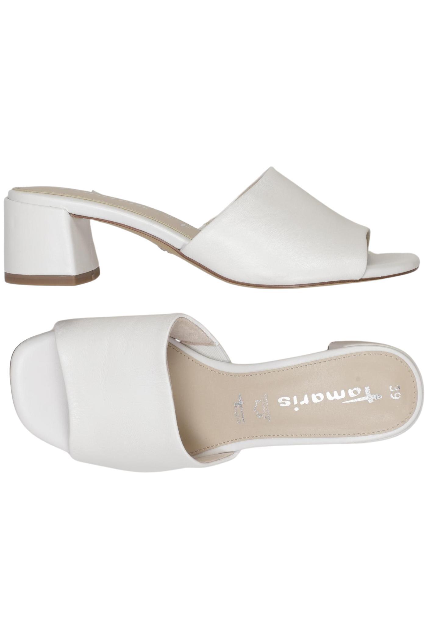 

Tamaris Damen Sandale, weiß, Gr. 39