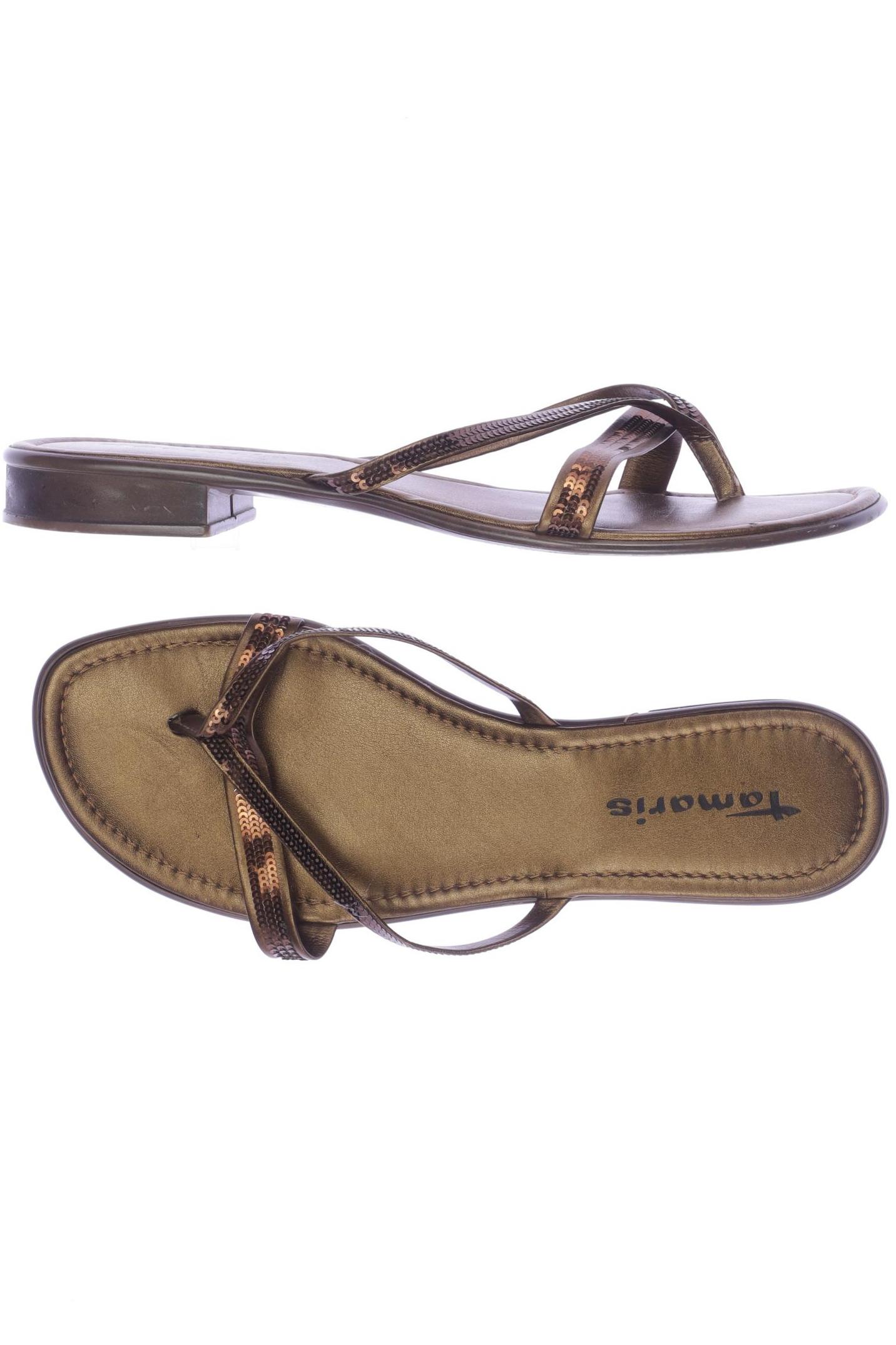 

Tamaris Damen Sandale, braun, Gr. 41