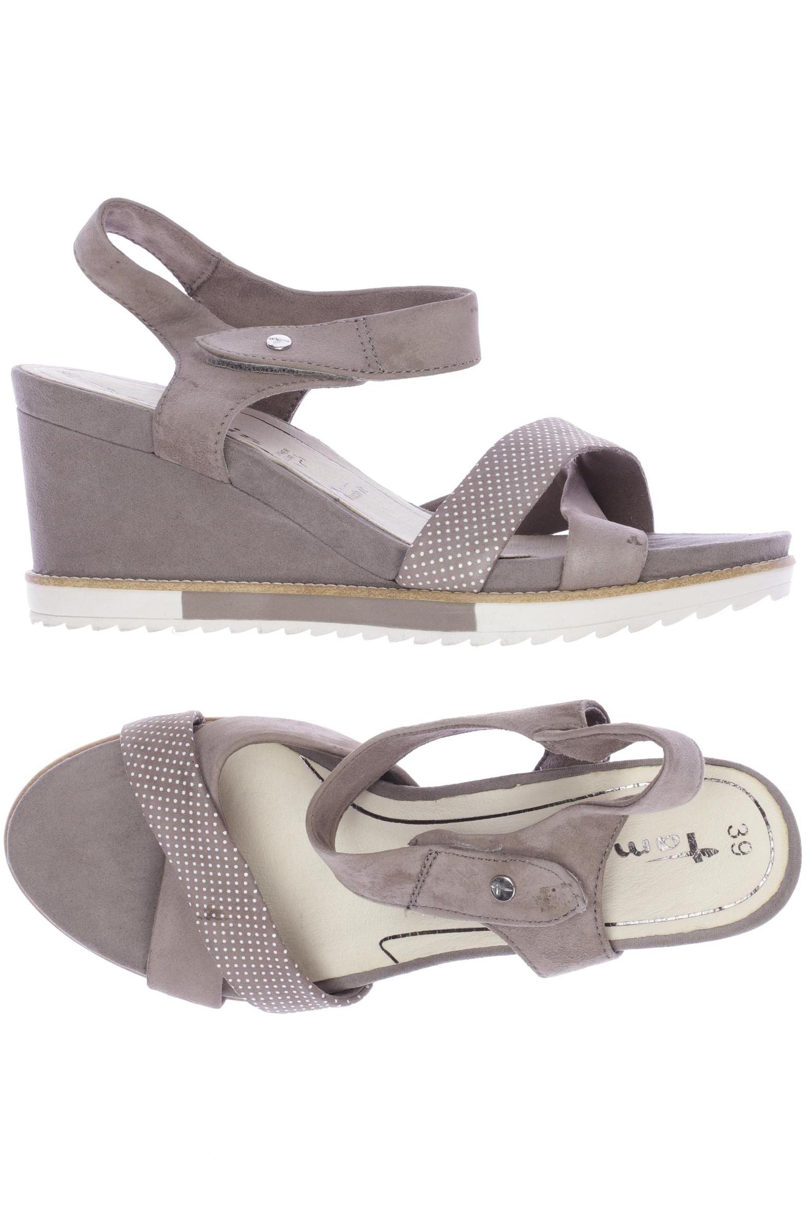 

Tamaris Damen Sandale, beige, Gr. 39