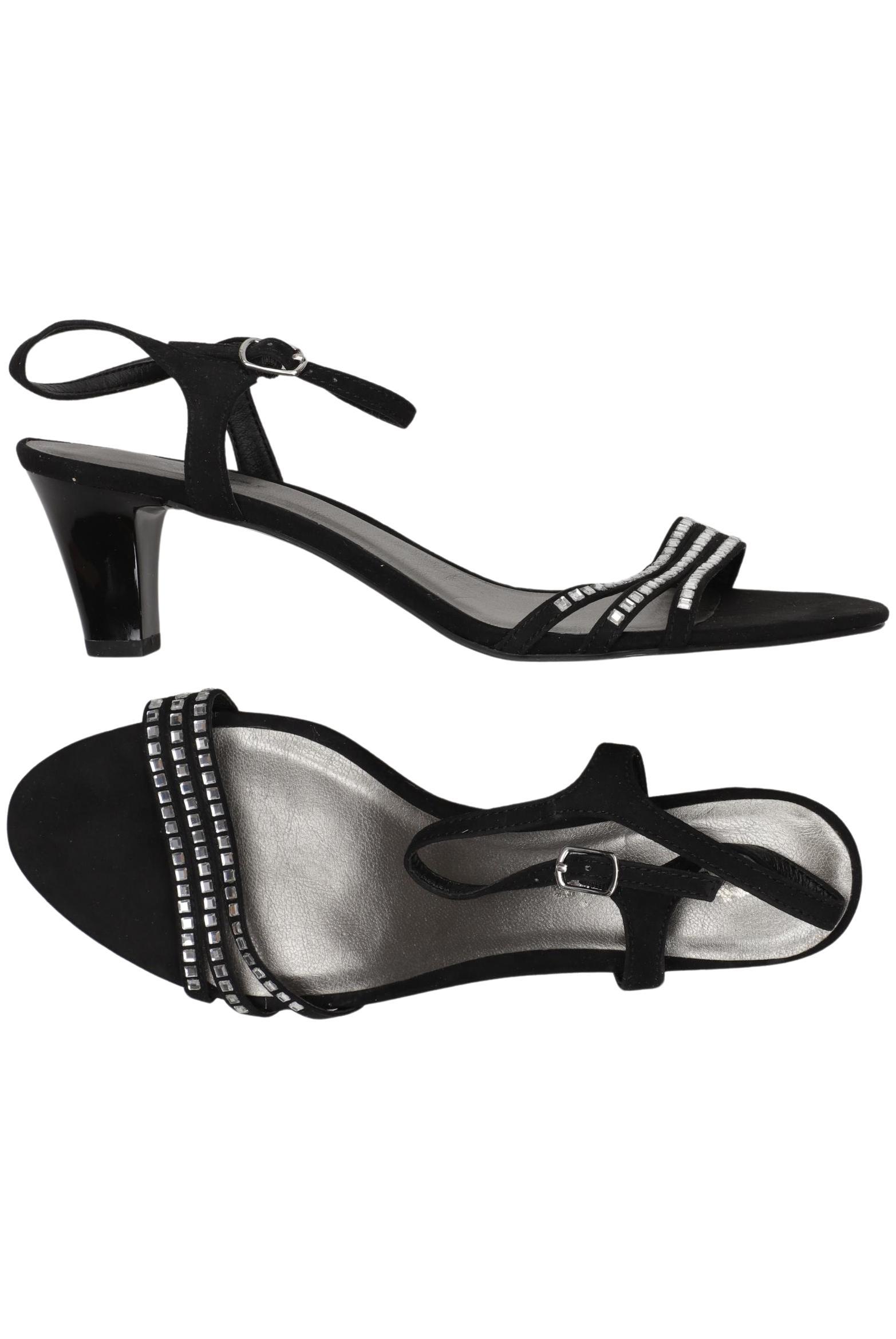 

Tamaris Damen Sandale, schwarz, Gr. 42