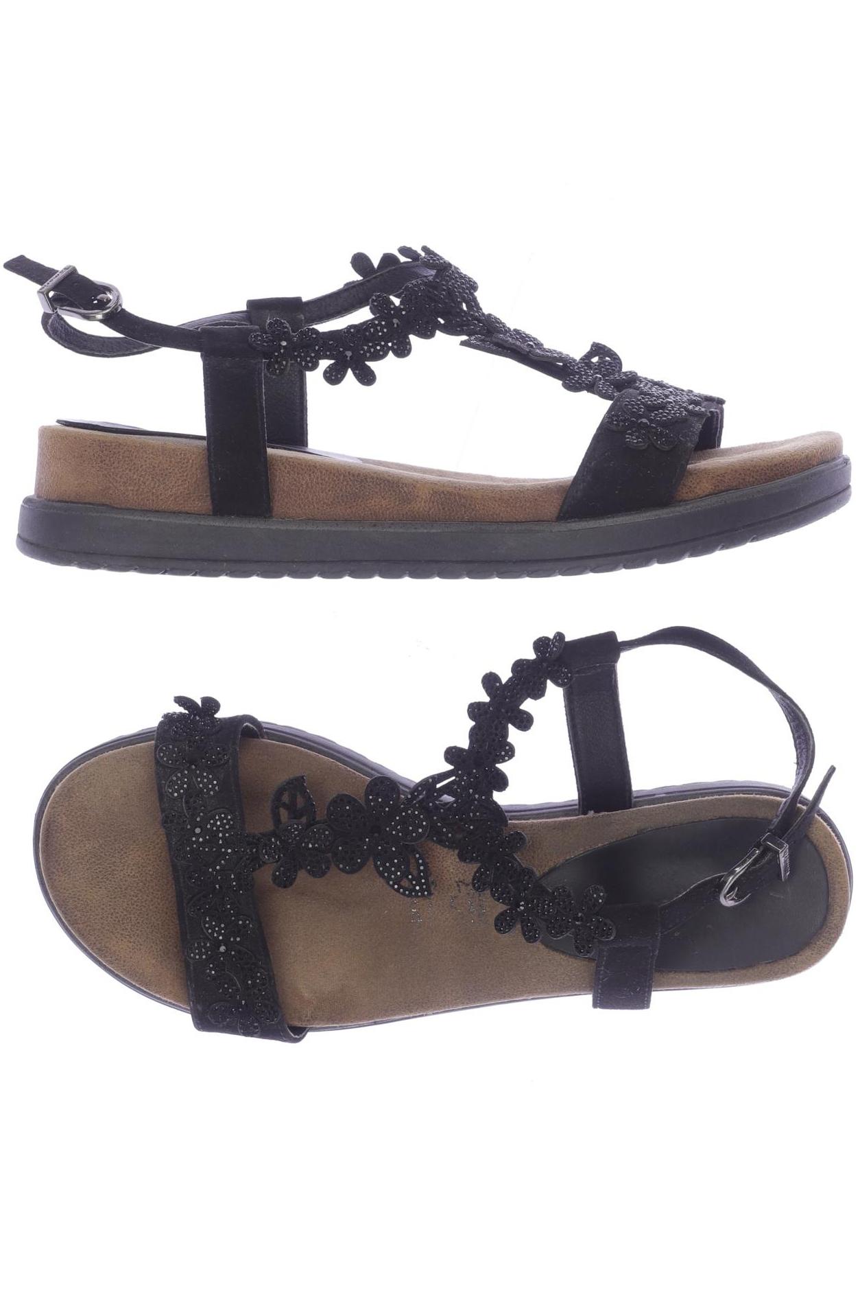 

Tamaris Damen Sandale, schwarz, Gr. 36