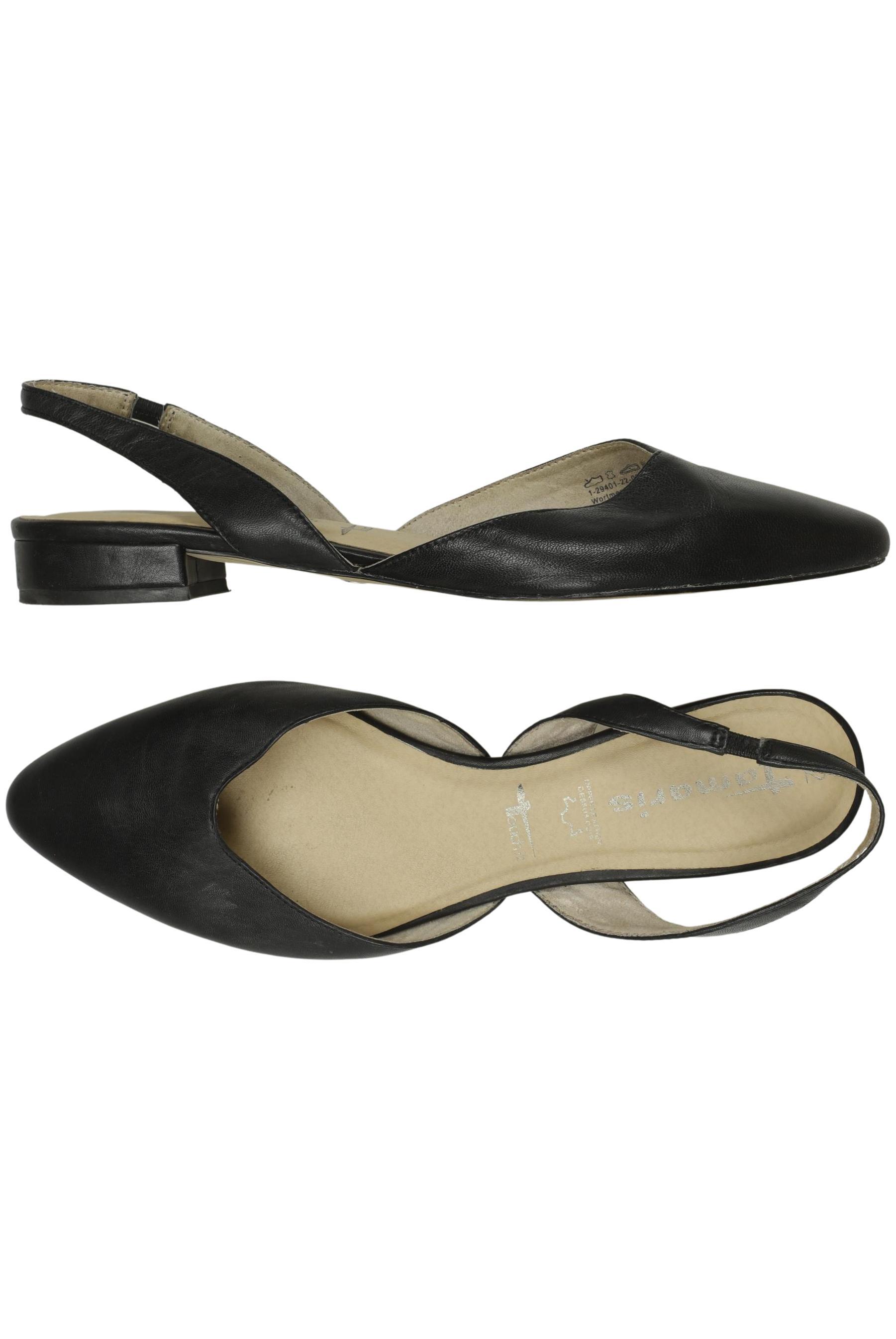 

Tamaris Damen Sandale, schwarz, Gr. 42