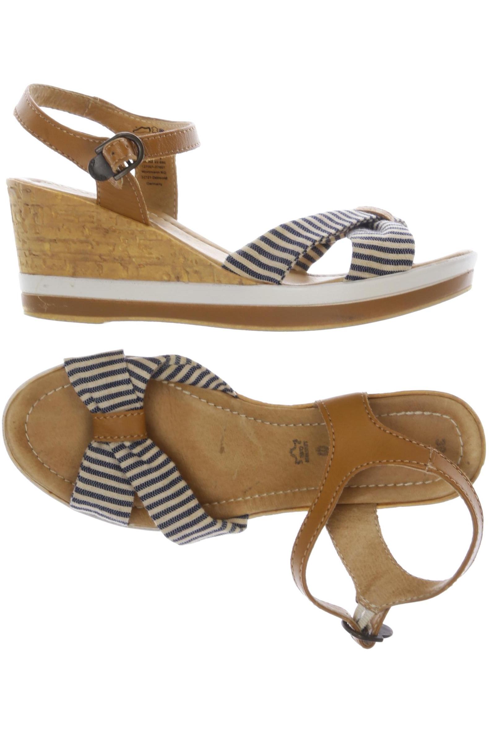 

Tamaris Damen Sandale, beige, Gr. 39