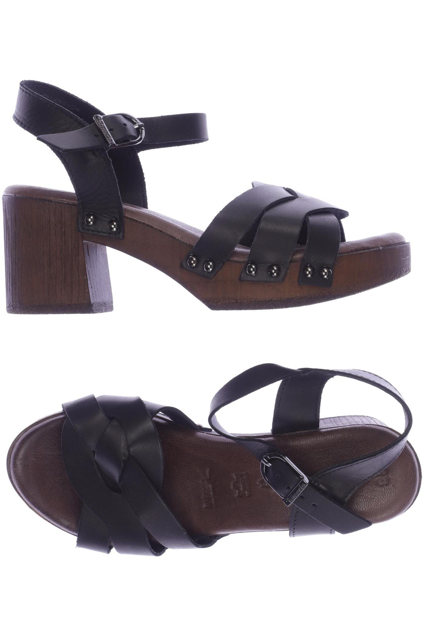 

Tamaris Damen Sandale, schwarz