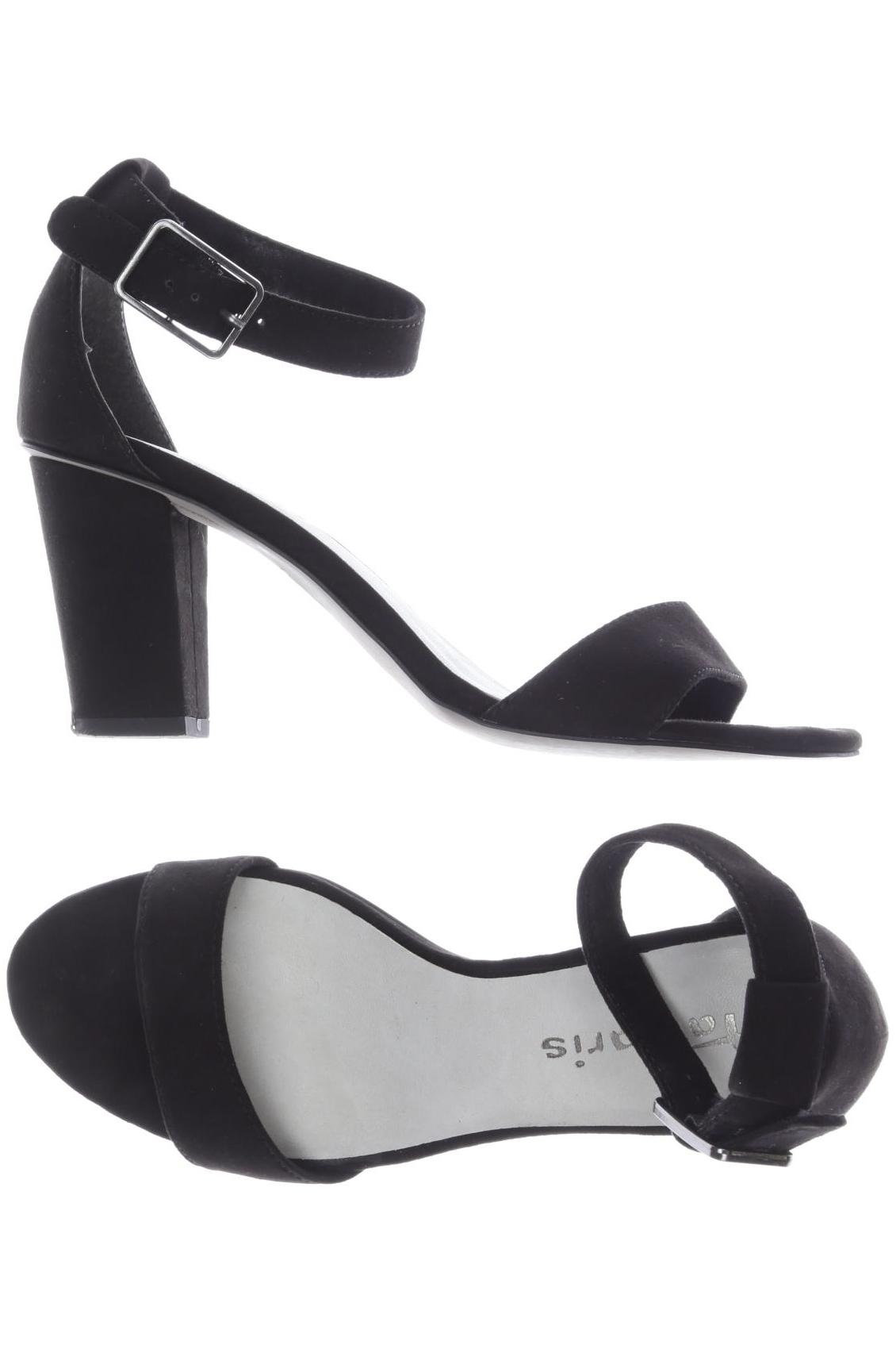 

Tamaris Damen Sandale, schwarz, Gr. 38