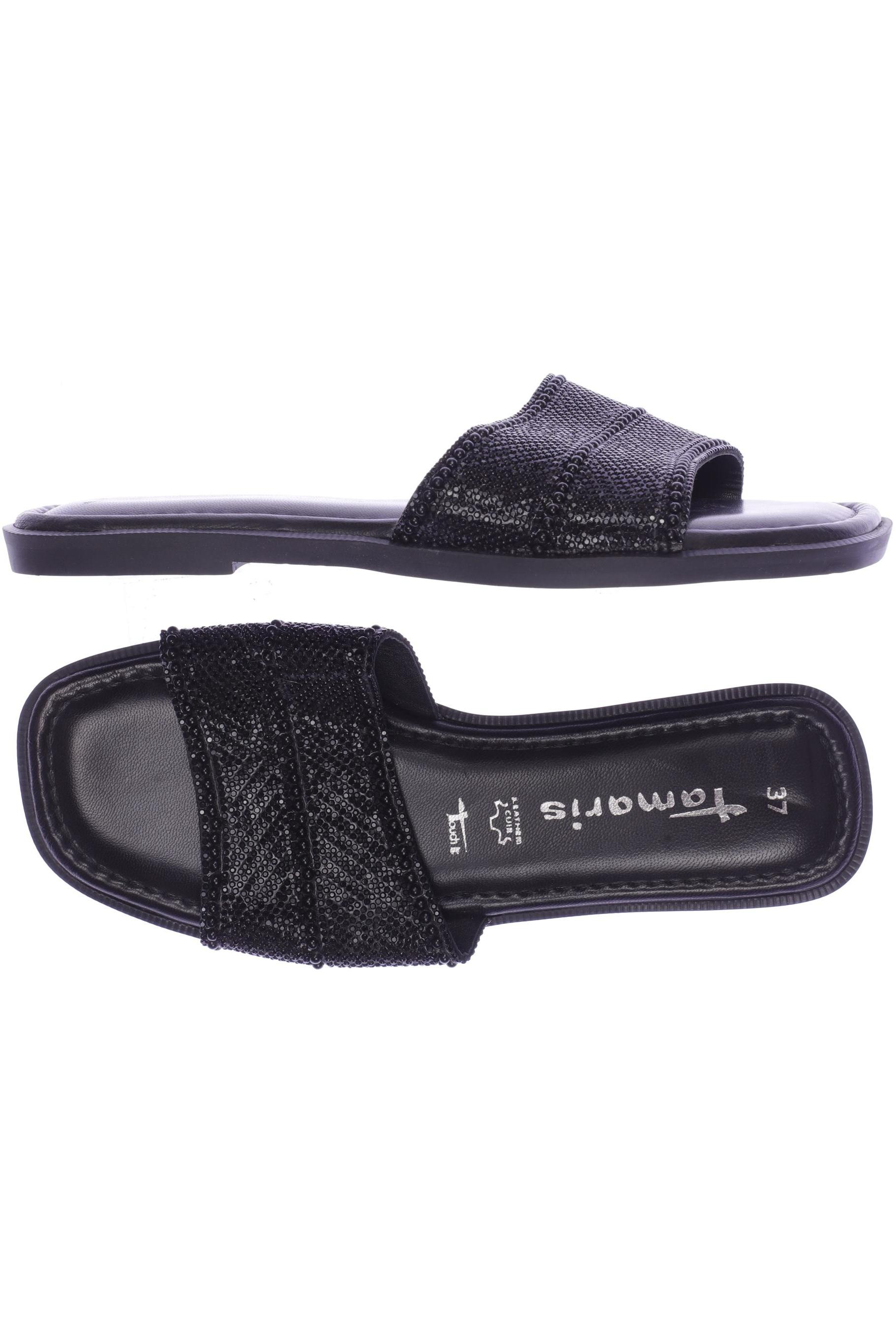 

Tamaris Damen Sandale, schwarz, Gr. 37