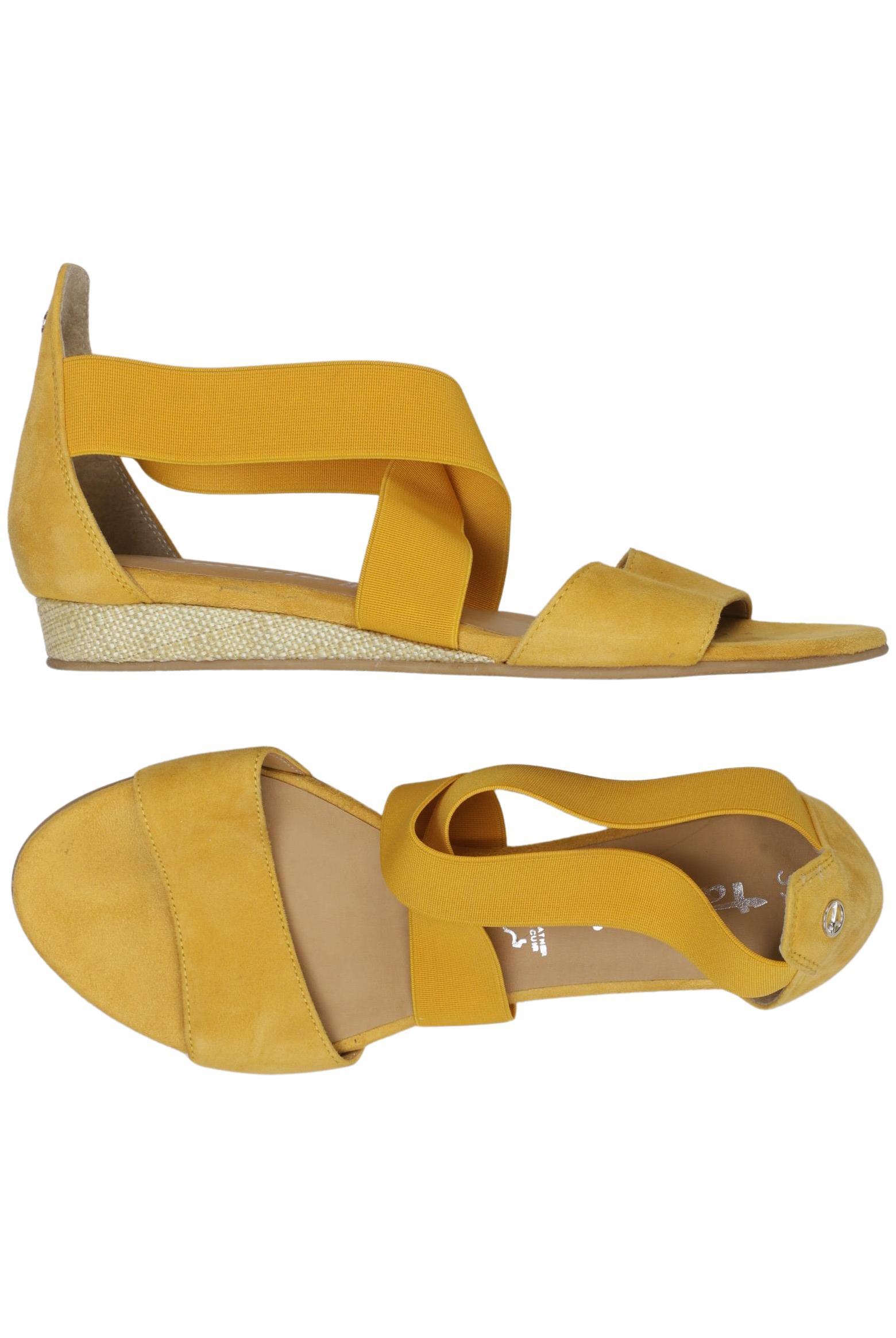 

Tamaris Damen Sandale, gelb, Gr. 39