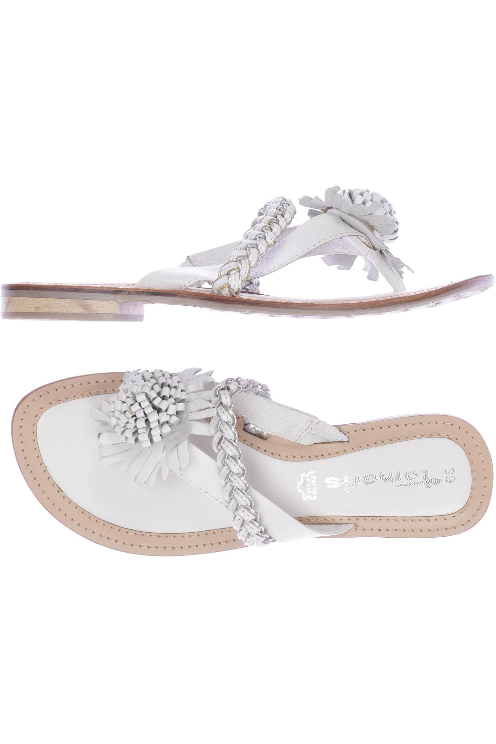 

Tamaris Damen Sandale, weiß, Gr. 39