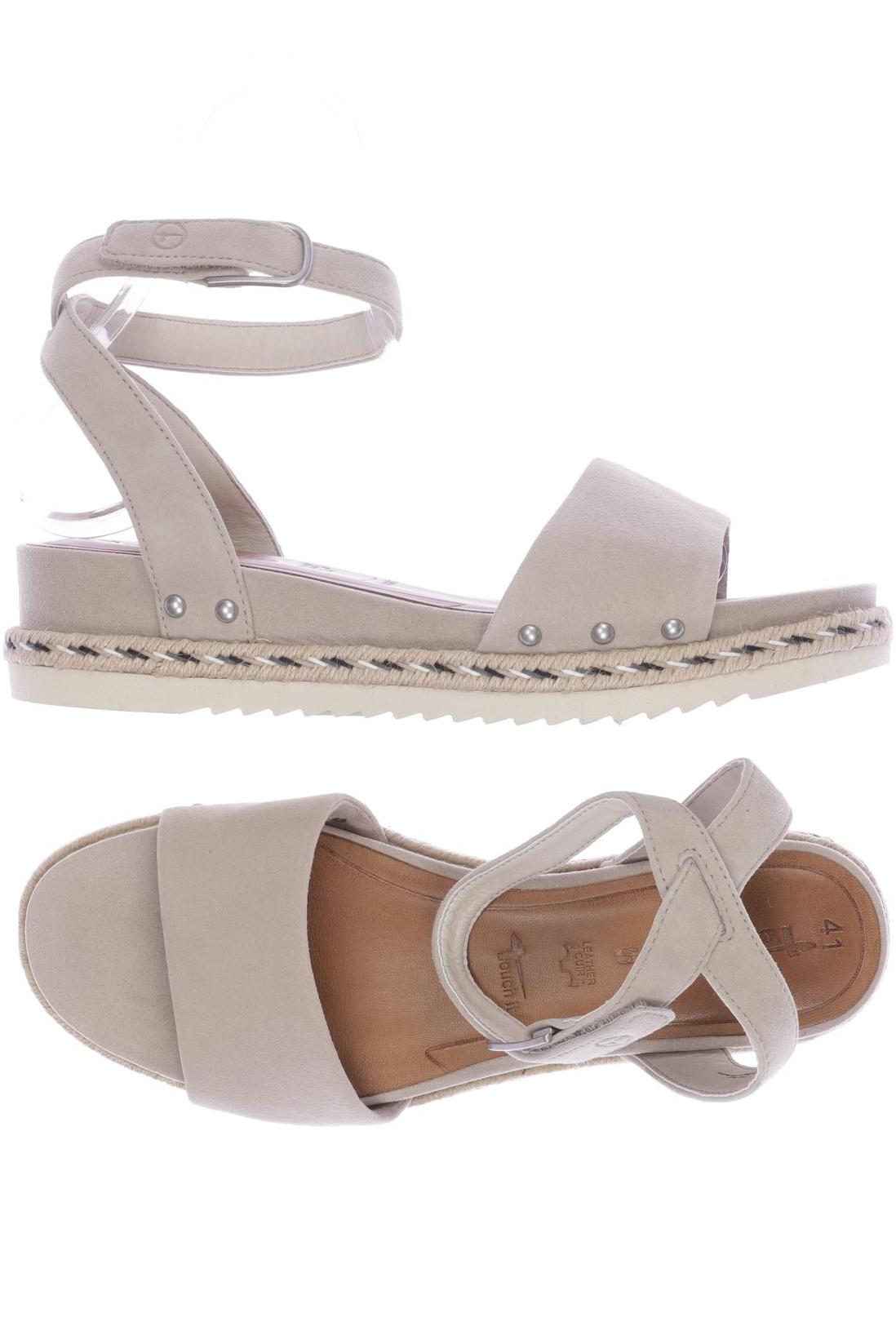 

Tamaris Damen Sandale, beige, Gr. 41