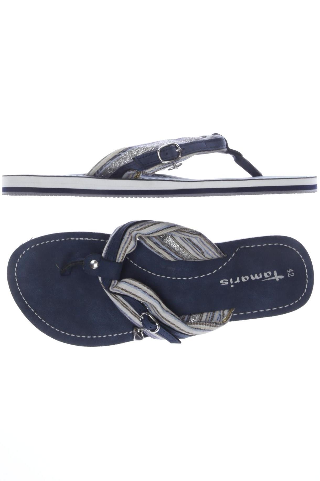 

Tamaris Damen Sandale, marineblau, Gr. 42
