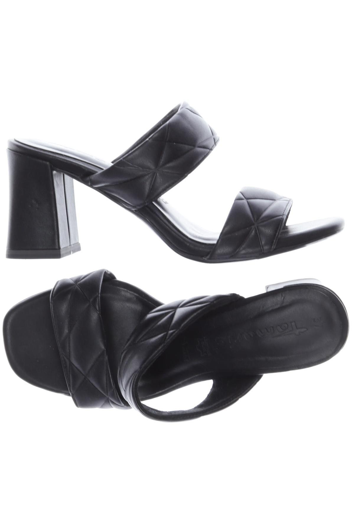 

Tamaris Damen Sandale, schwarz, Gr. 37