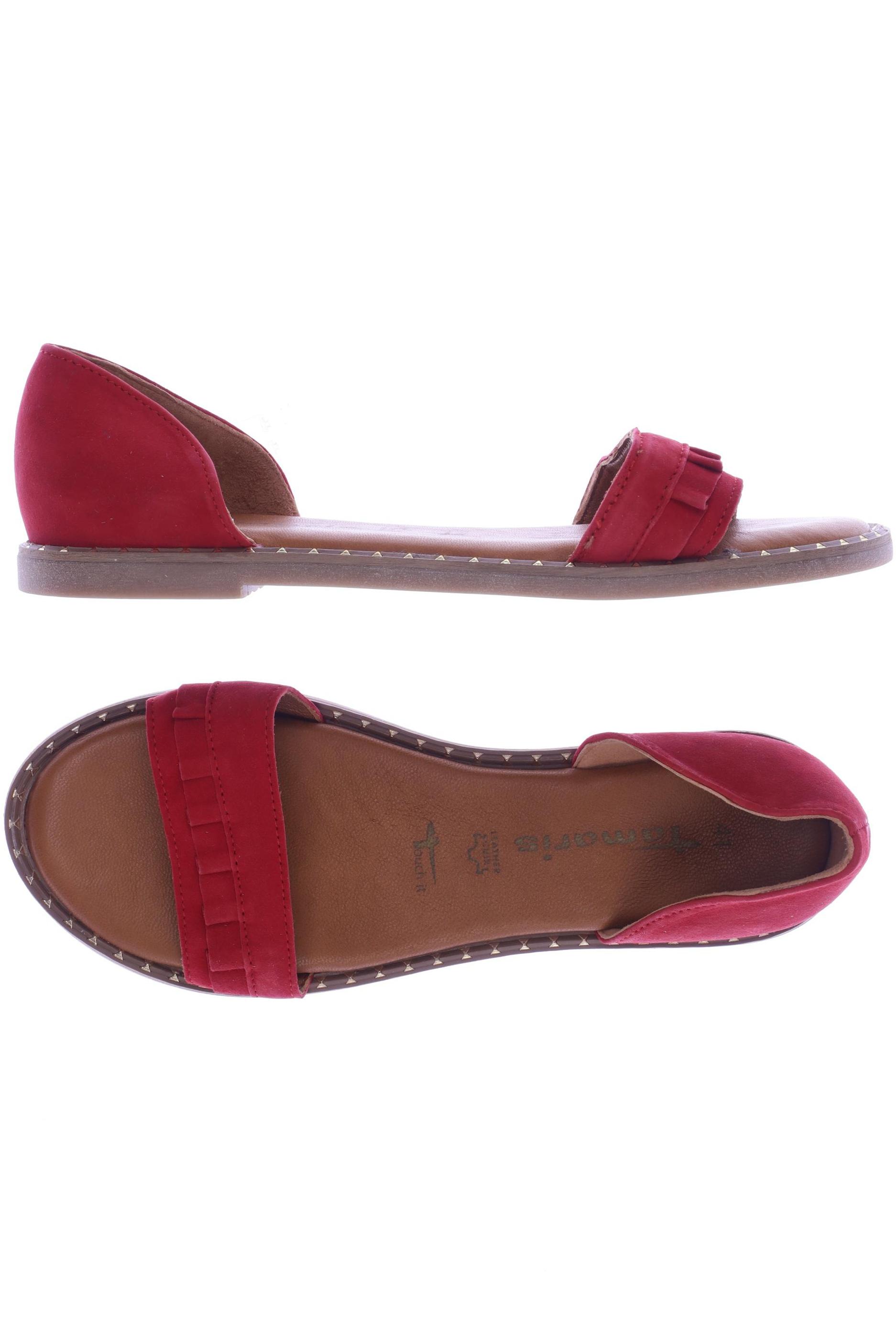 

Tamaris Damen Sandale, rot, Gr. 41