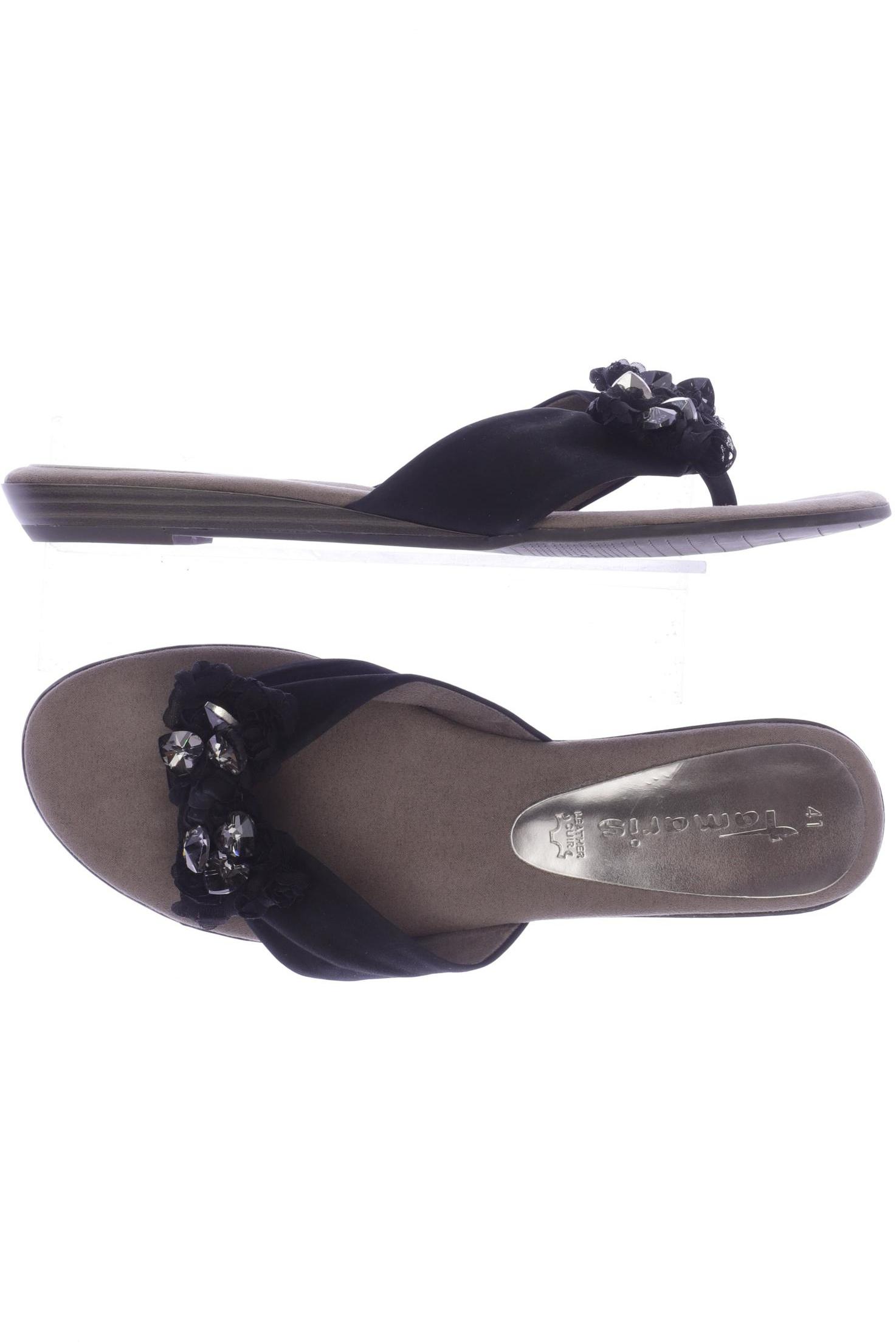 

Tamaris Damen Sandale, schwarz