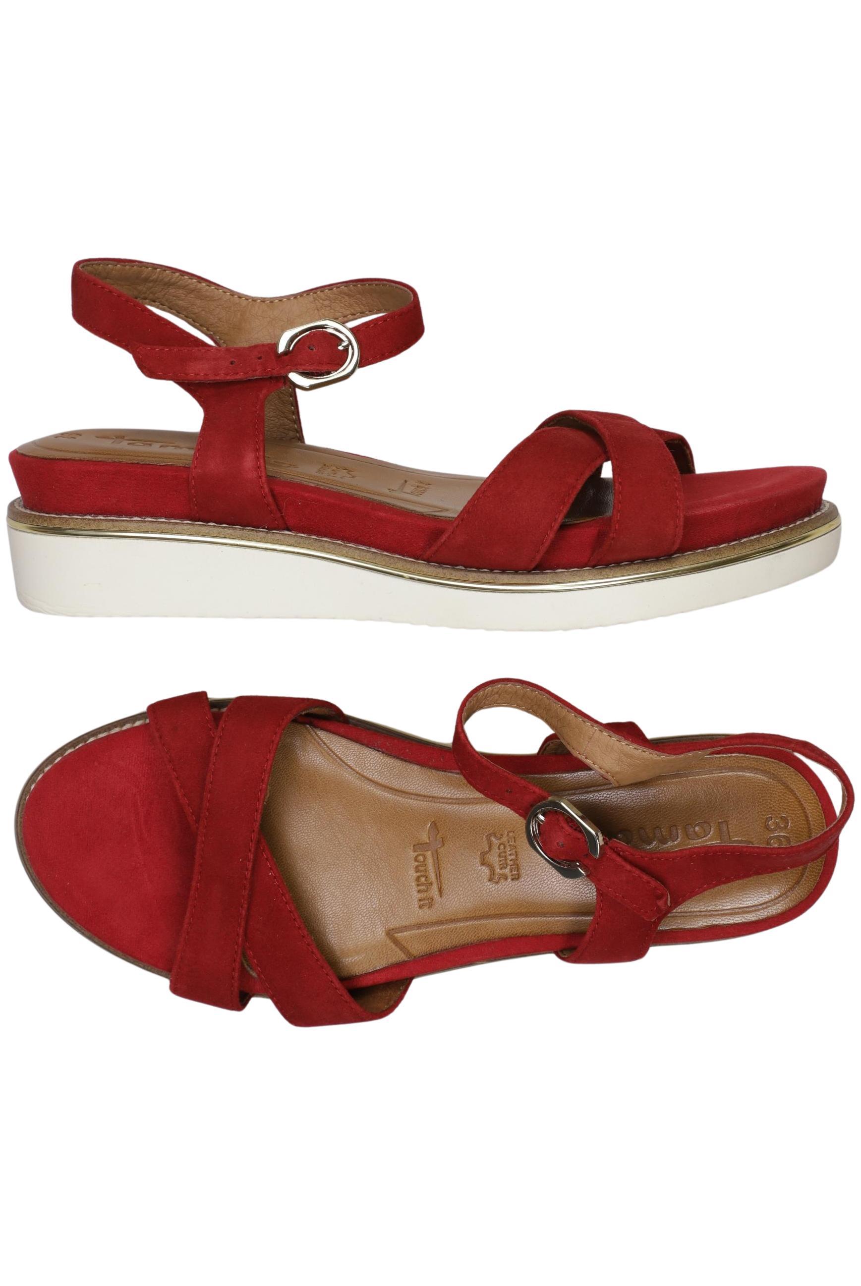 

Tamaris Damen Sandale, rot, Gr. 36
