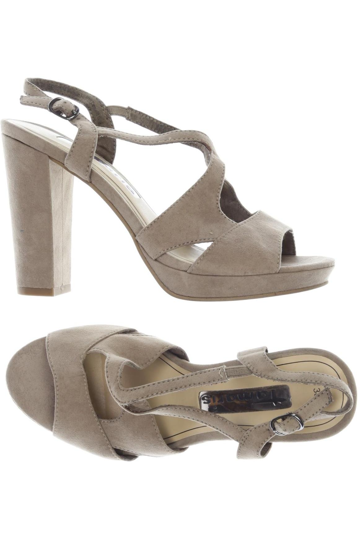 

Tamaris Damen Sandale, beige, Gr. 38