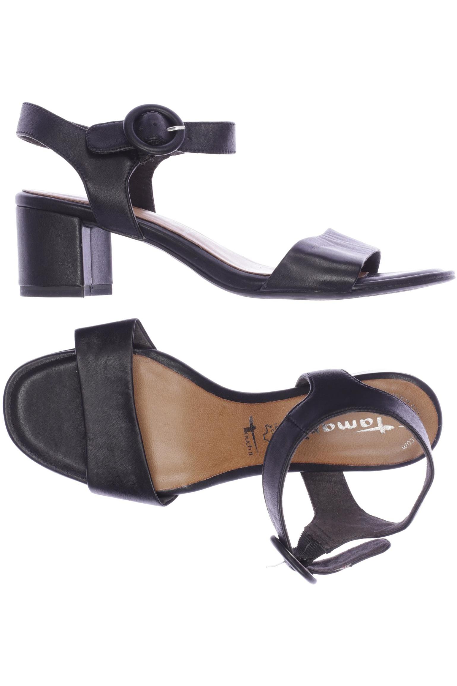 

Tamaris Damen Sandale, schwarz