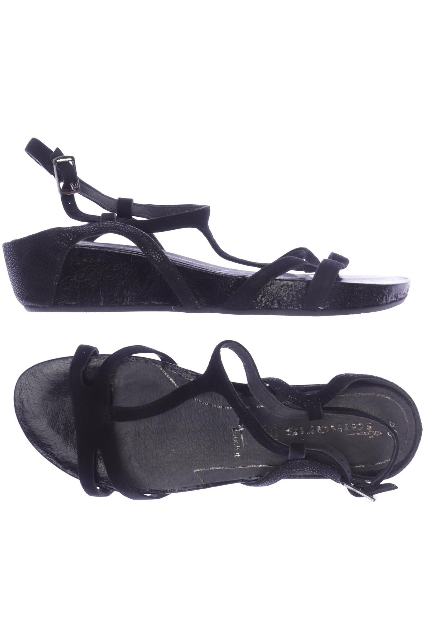 

Tamaris Damen Sandale, schwarz