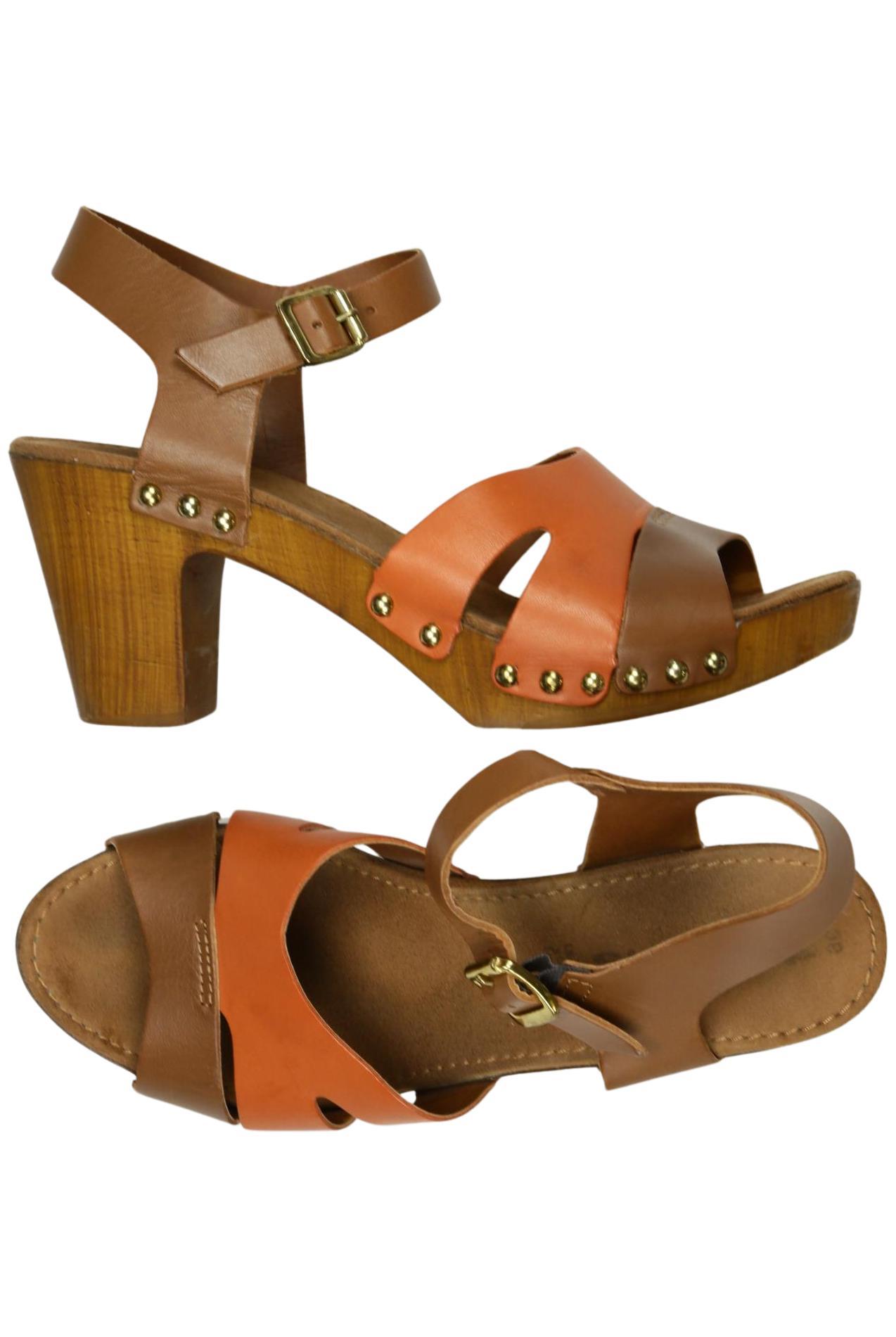 

Tamaris Damen Sandale, orange, Gr. 39