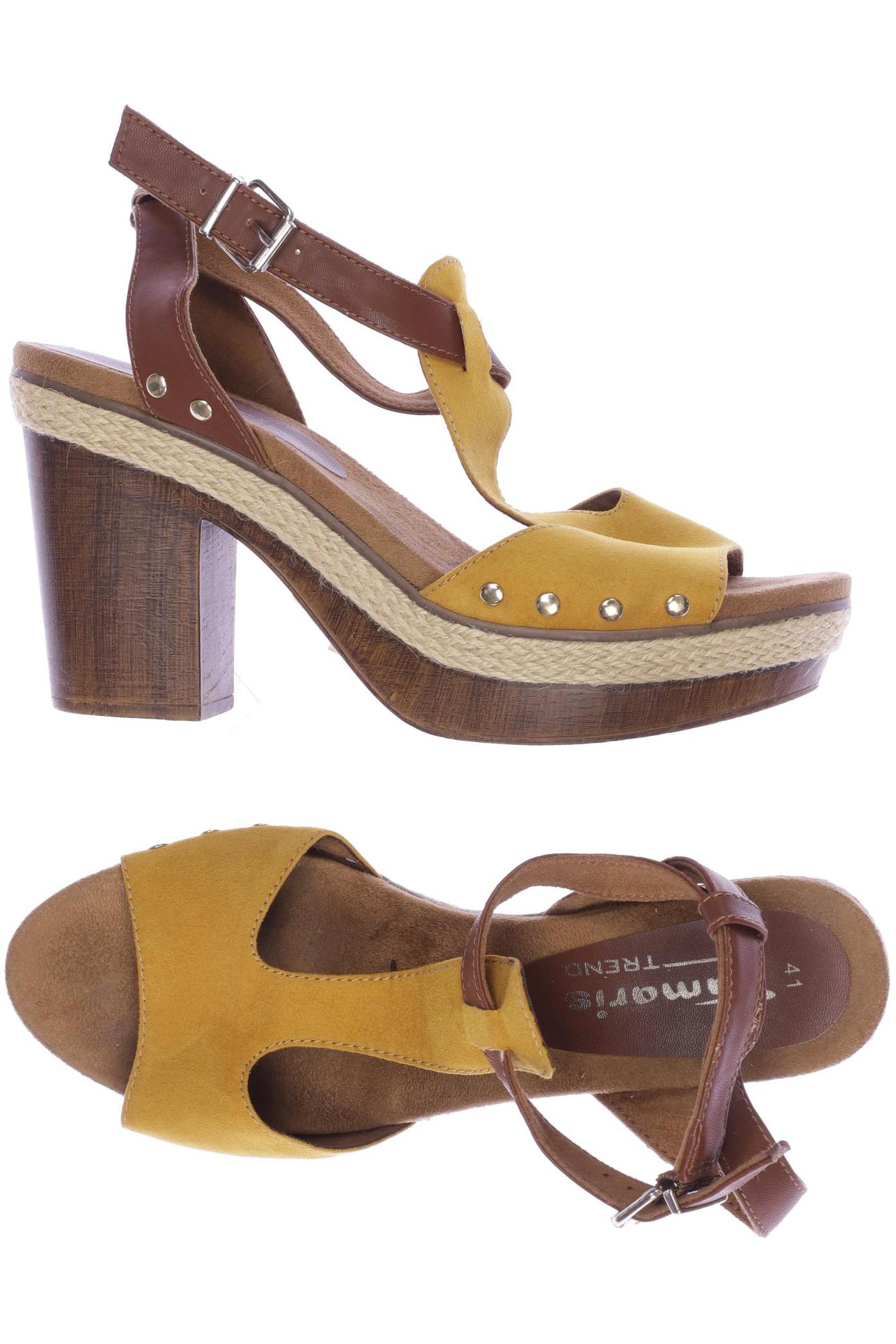 

Tamaris Damen Sandale, orange, Gr. 41