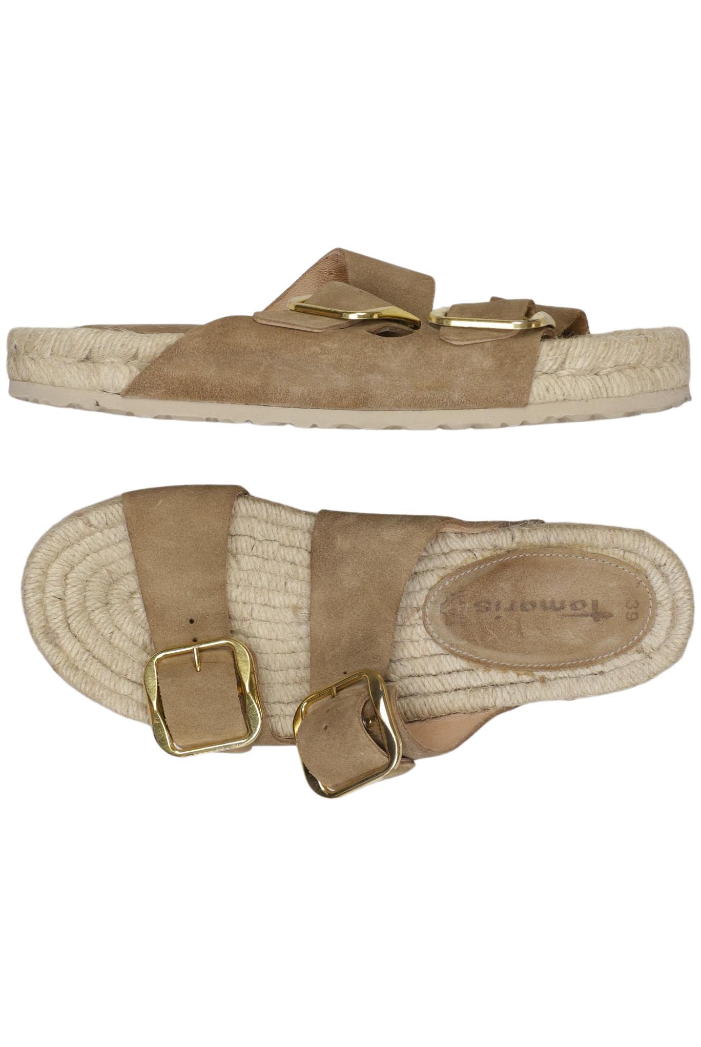 

Tamaris Damen Sandale, braun, Gr. 39
