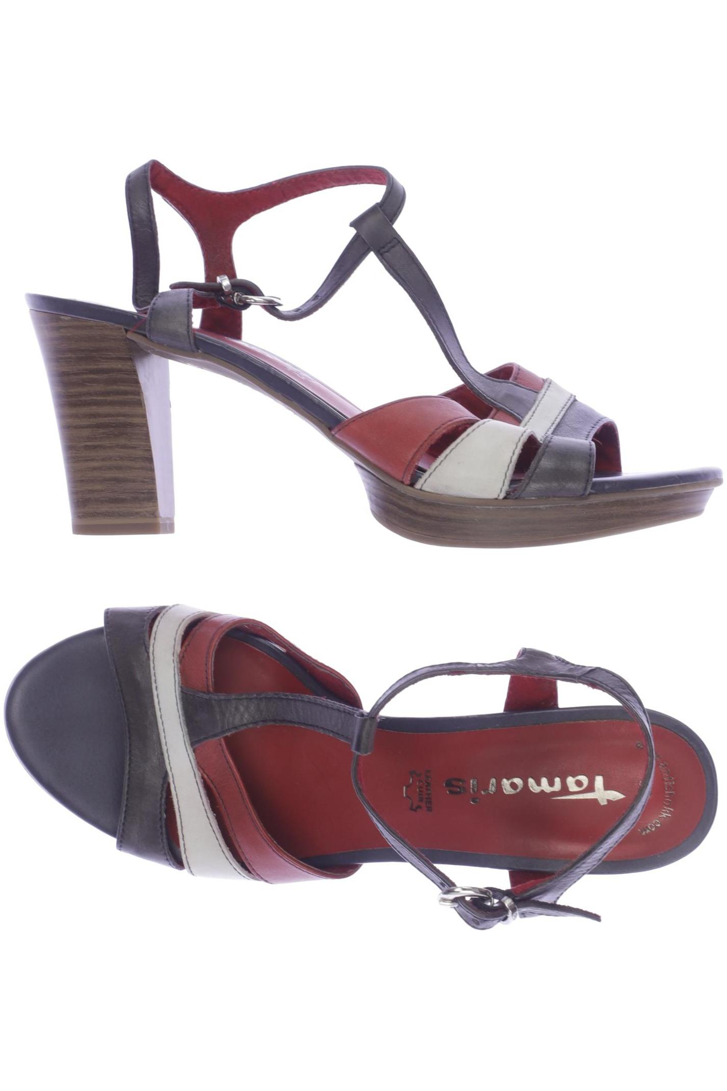 

Tamaris Damen Sandale, mehrfarbig