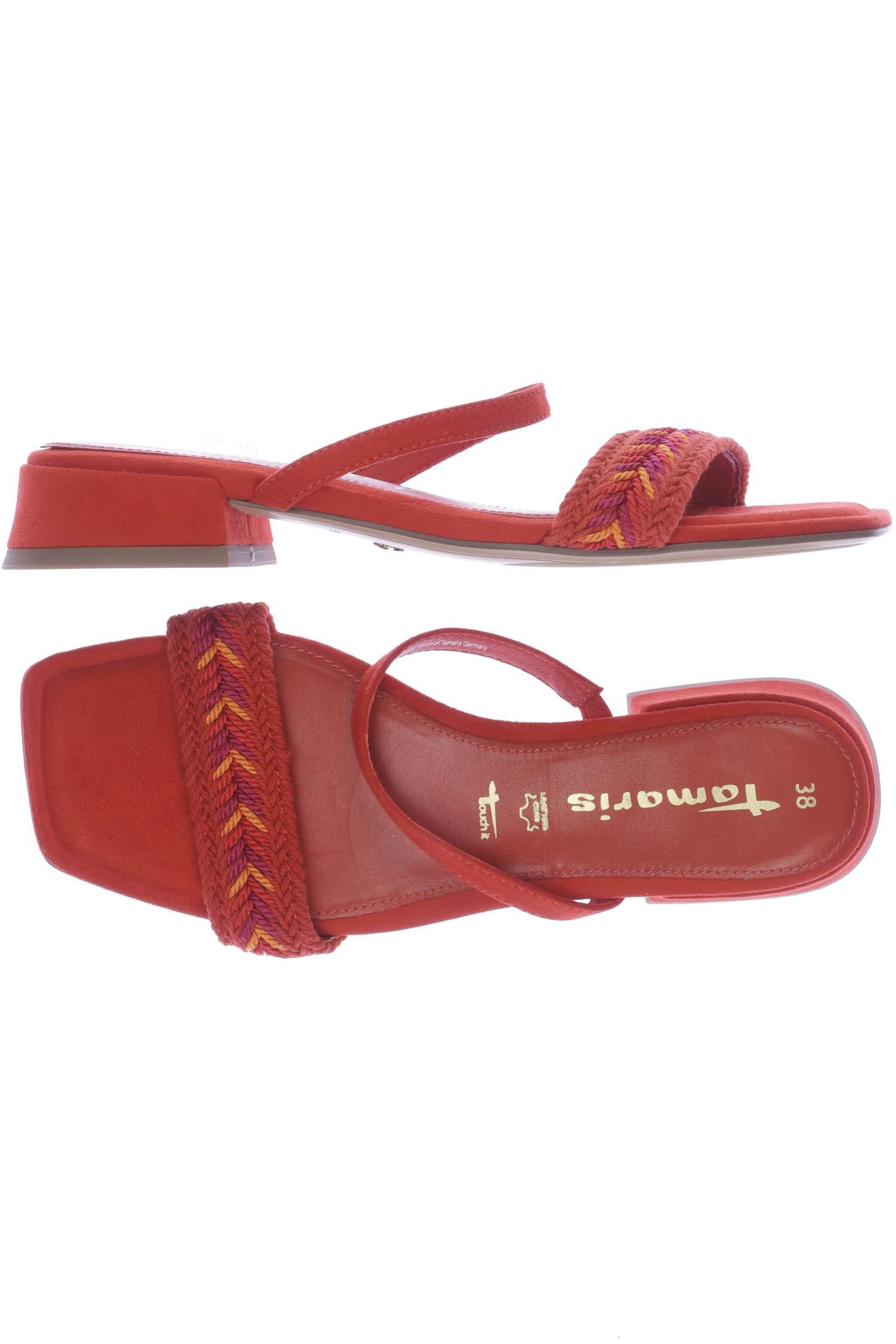 

Tamaris Damen Sandale, rot, Gr. 38