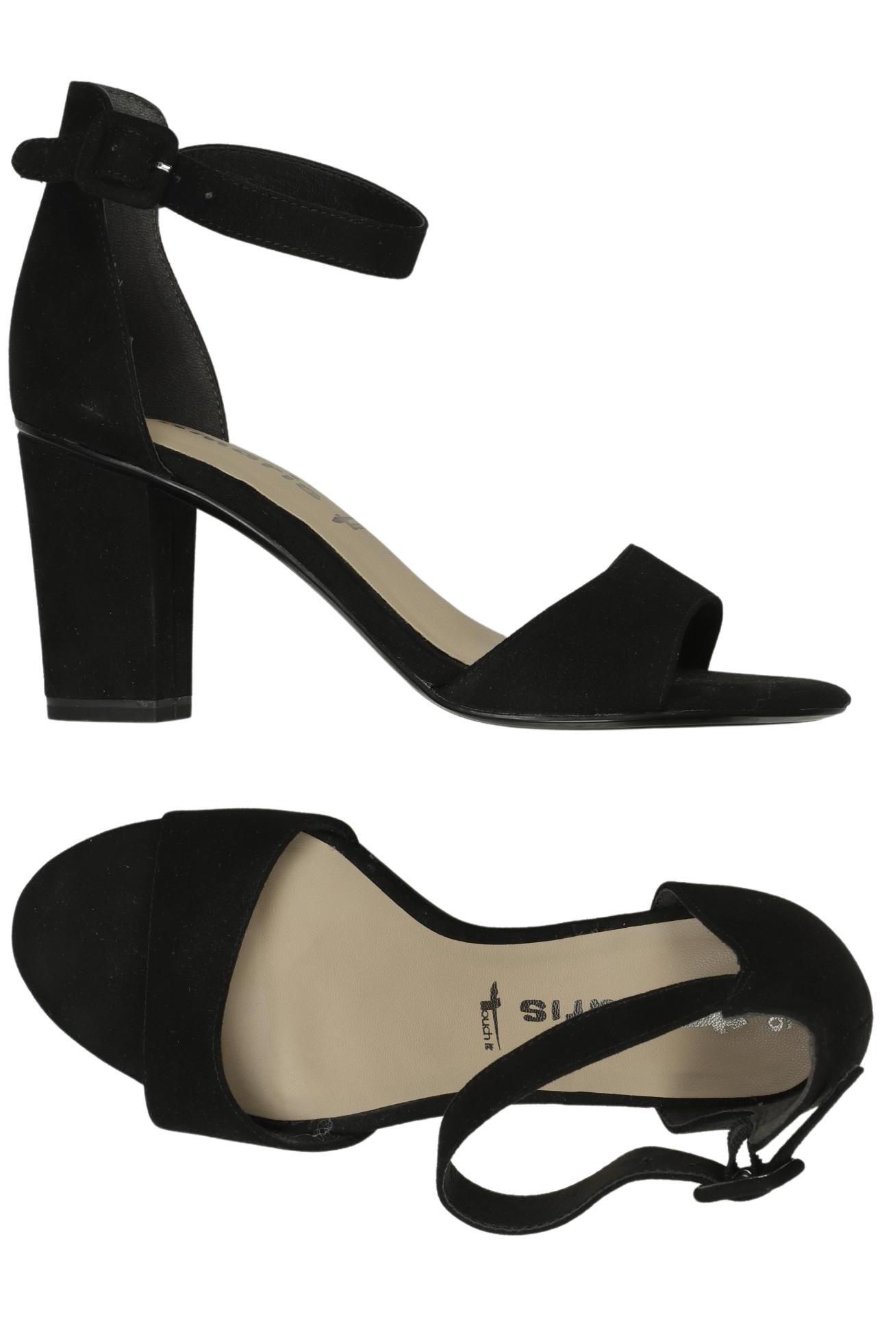 

Tamaris Damen Sandale, schwarz, Gr. 36