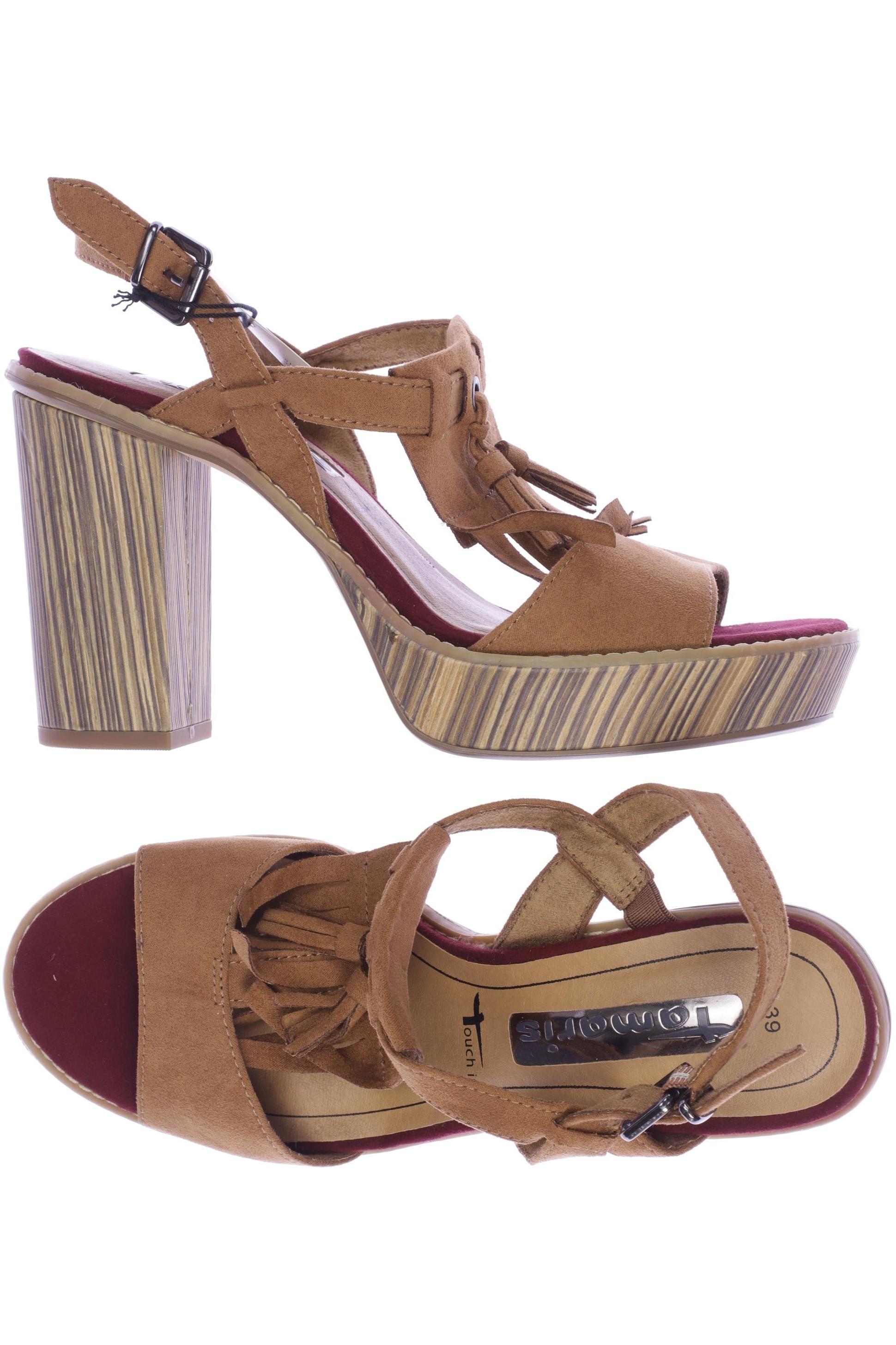 

Tamaris Damen Sandale, beige, Gr. 39