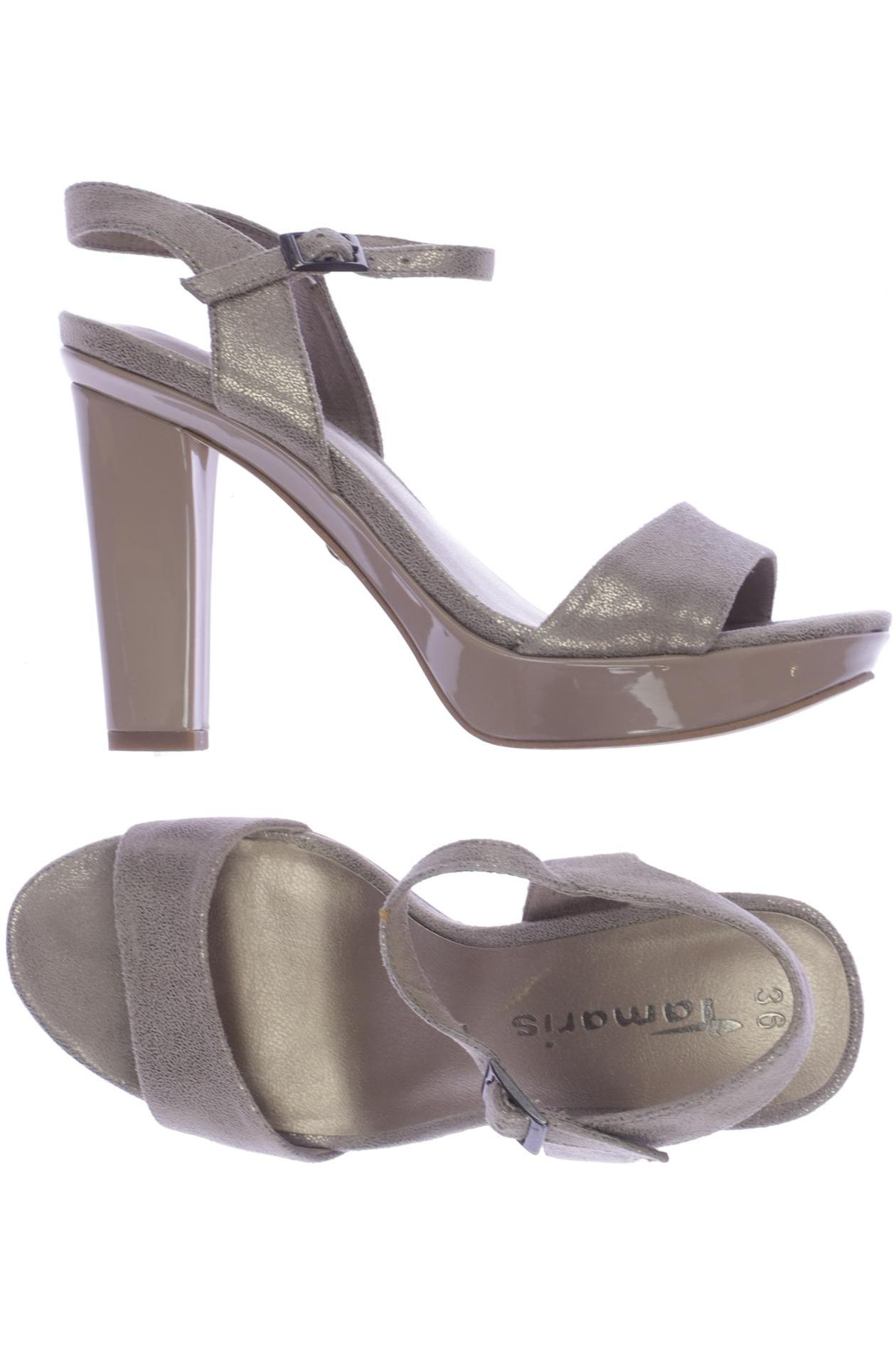 

Tamaris Damen Sandale, beige, Gr. 36