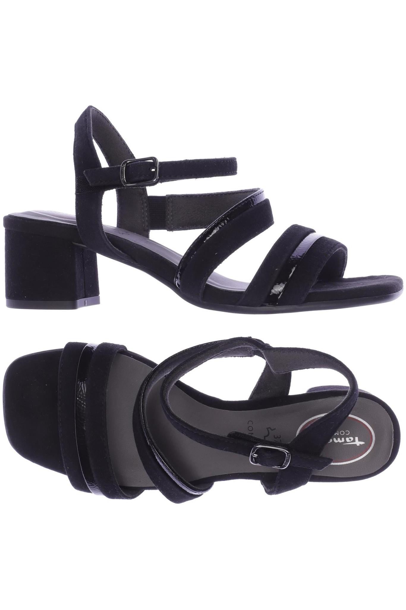 

Tamaris Damen Sandale, schwarz