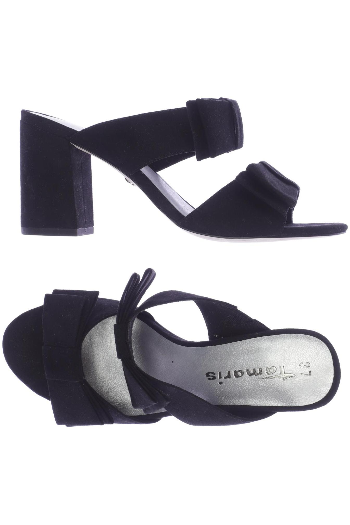 

Tamaris Damen Sandale, schwarz, Gr. 37