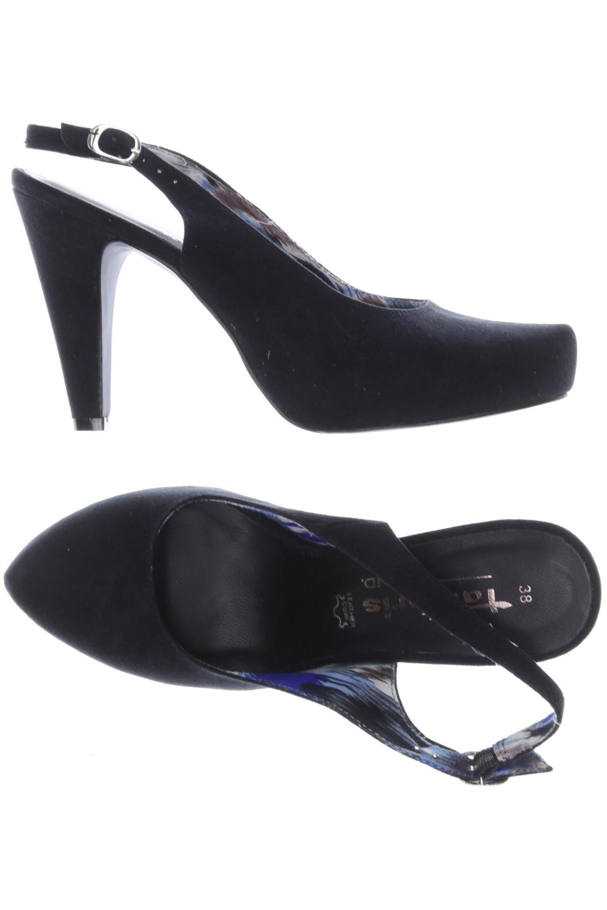 

Tamaris Damen Sandale, schwarz, Gr. 38