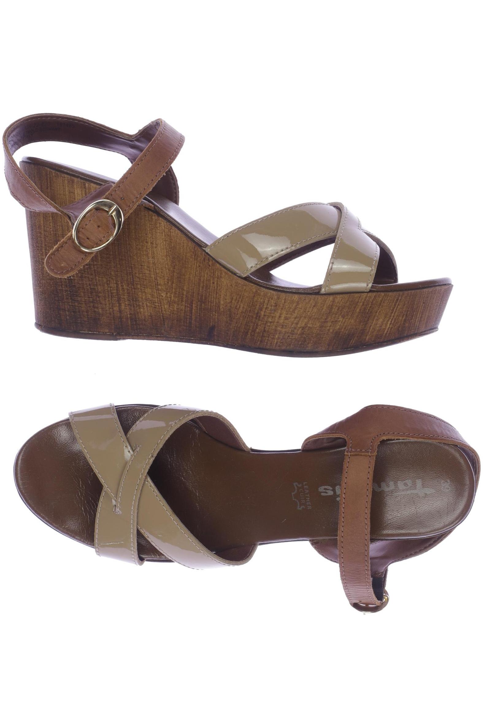 

Tamaris Damen Sandale, beige