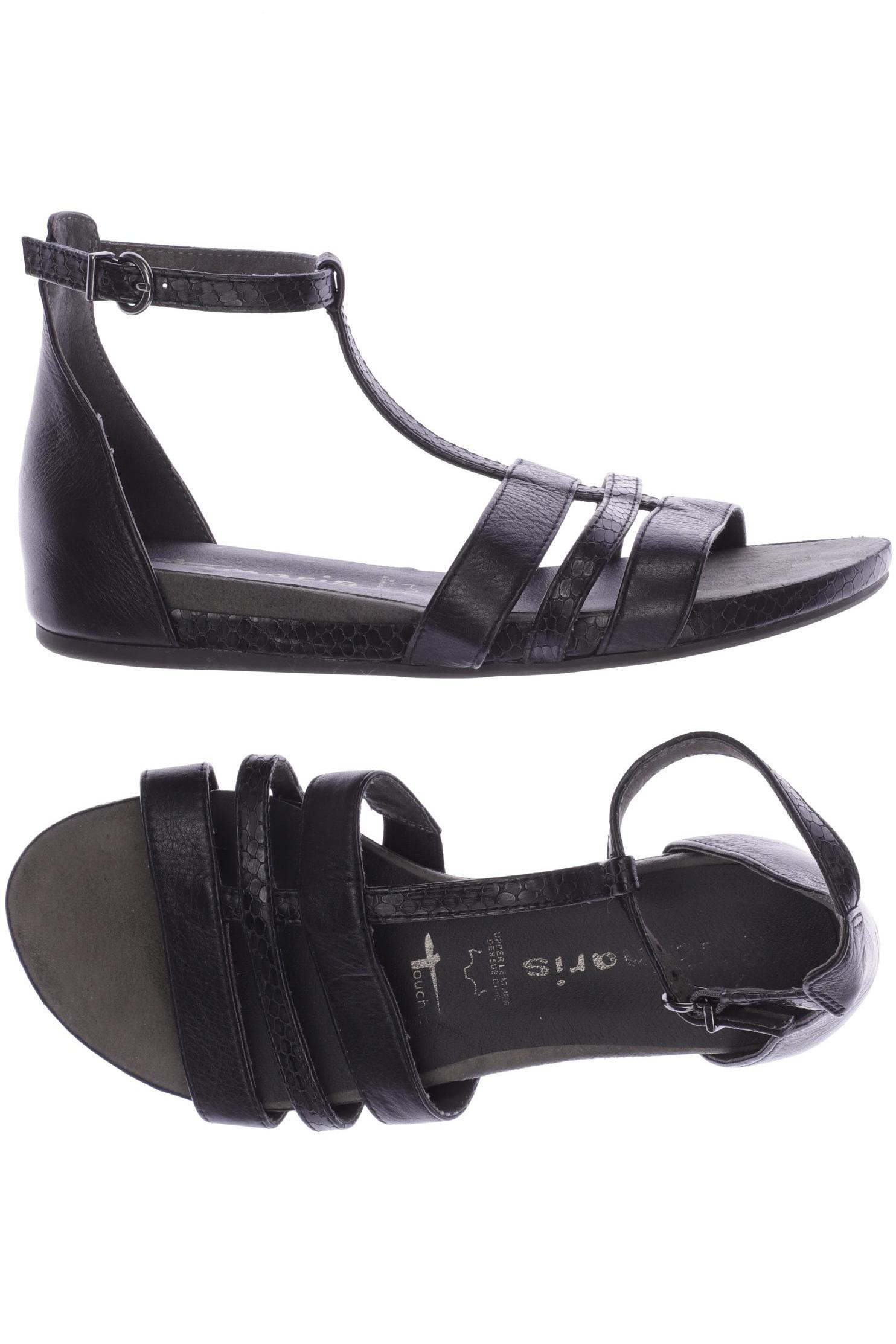 

Tamaris Damen Sandale, schwarz