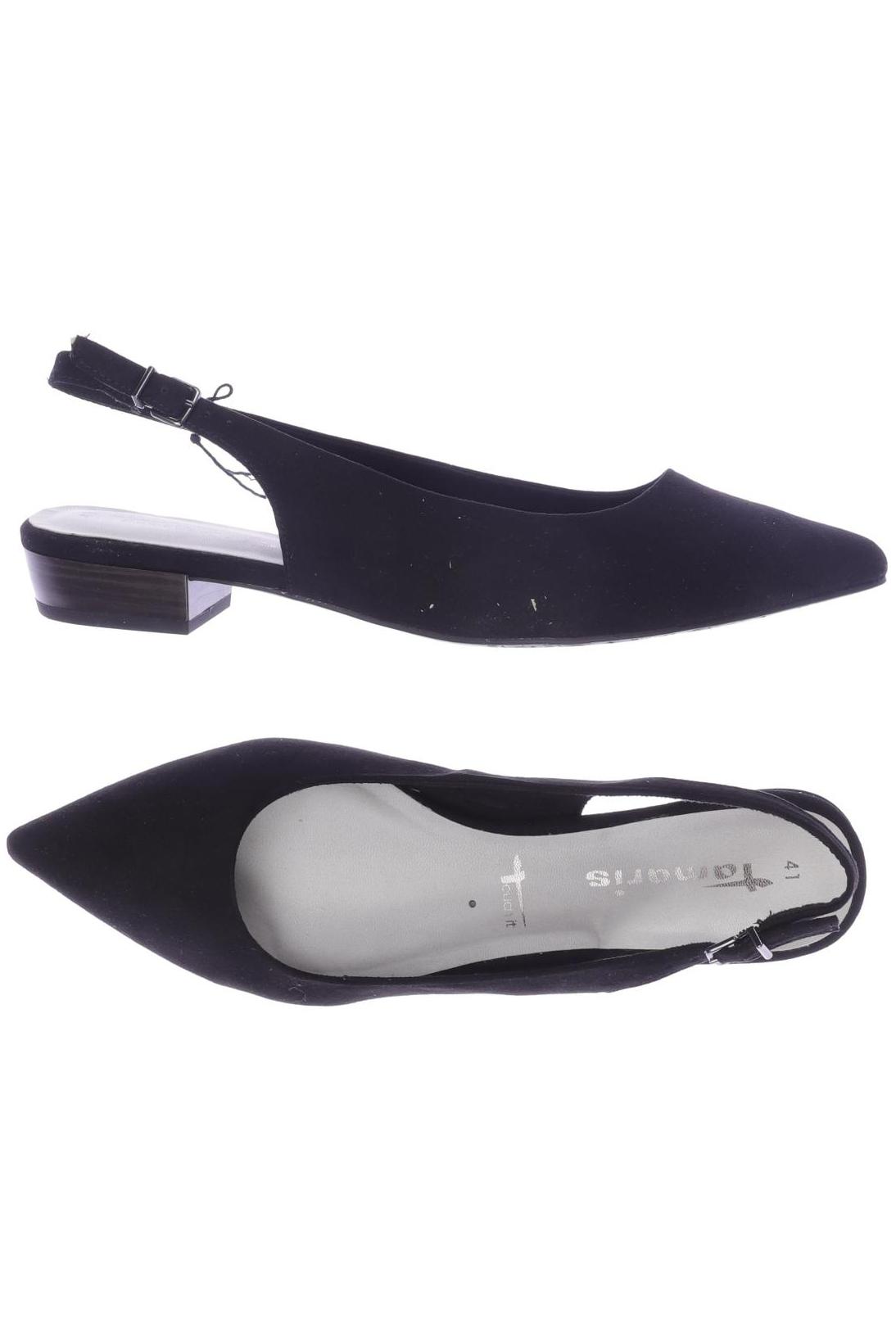

Tamaris Damen Sandale, schwarz, Gr. 41