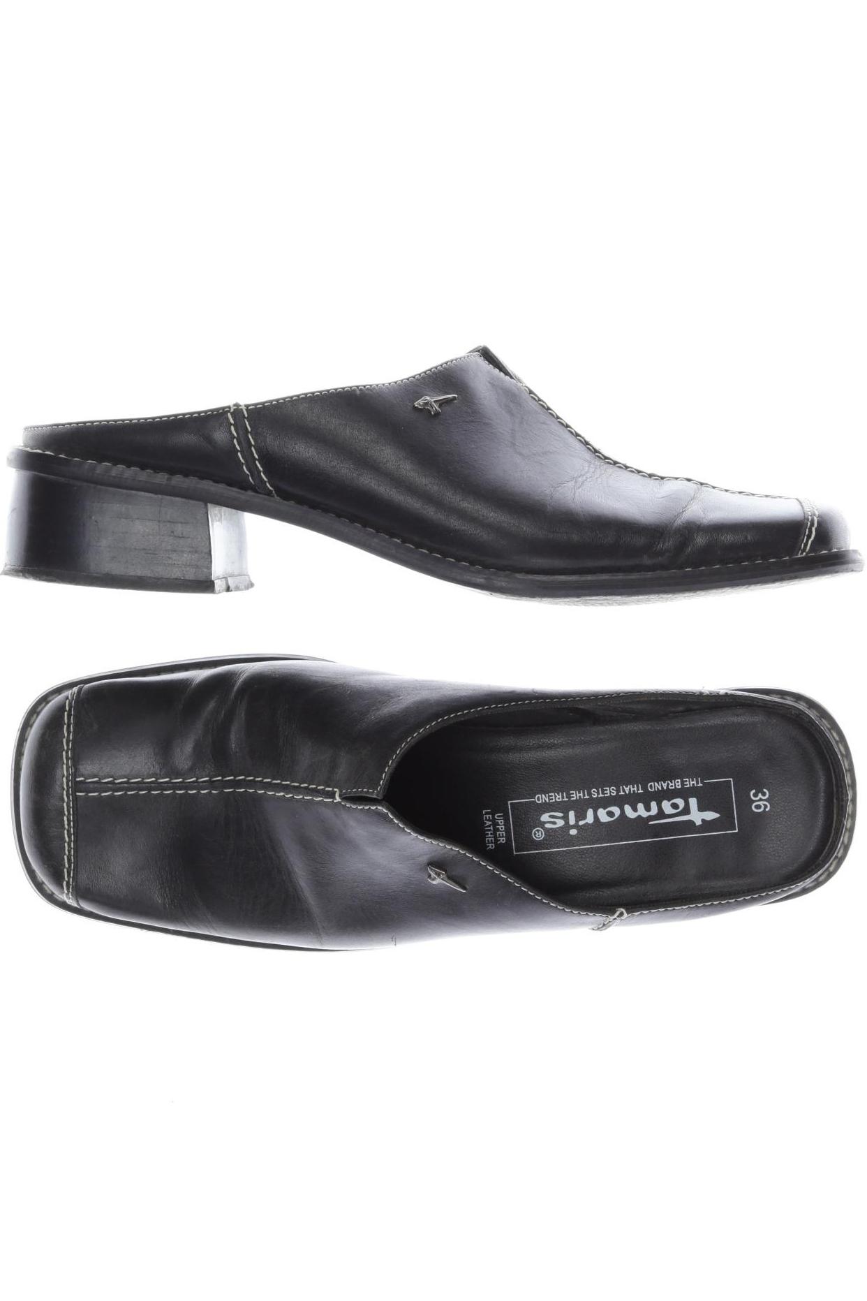 

Tamaris Damen Sandale, schwarz, Gr. 36