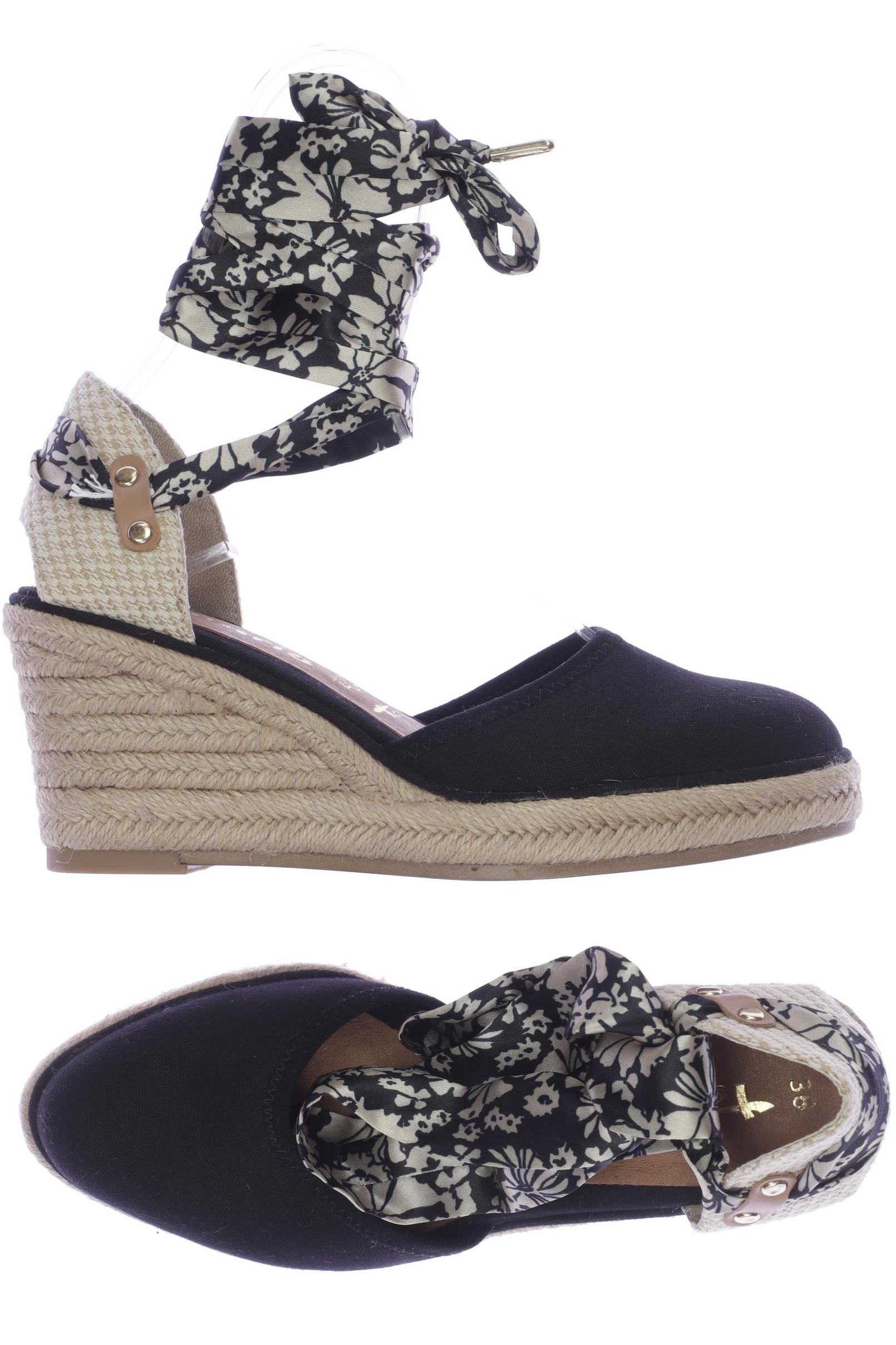 

Tamaris Damen Sandale, schwarz