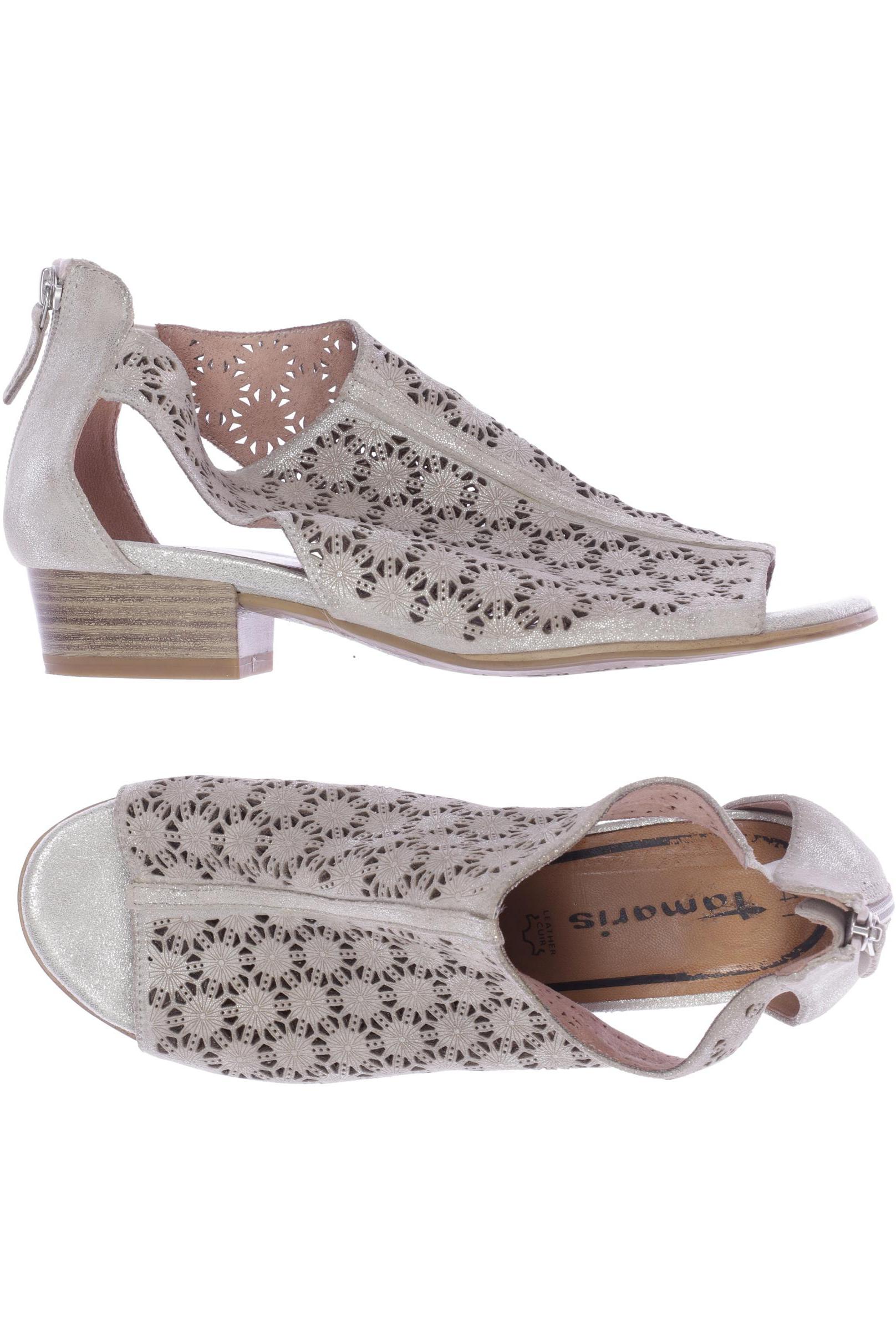 

Tamaris Damen Sandale, beige, Gr. 41