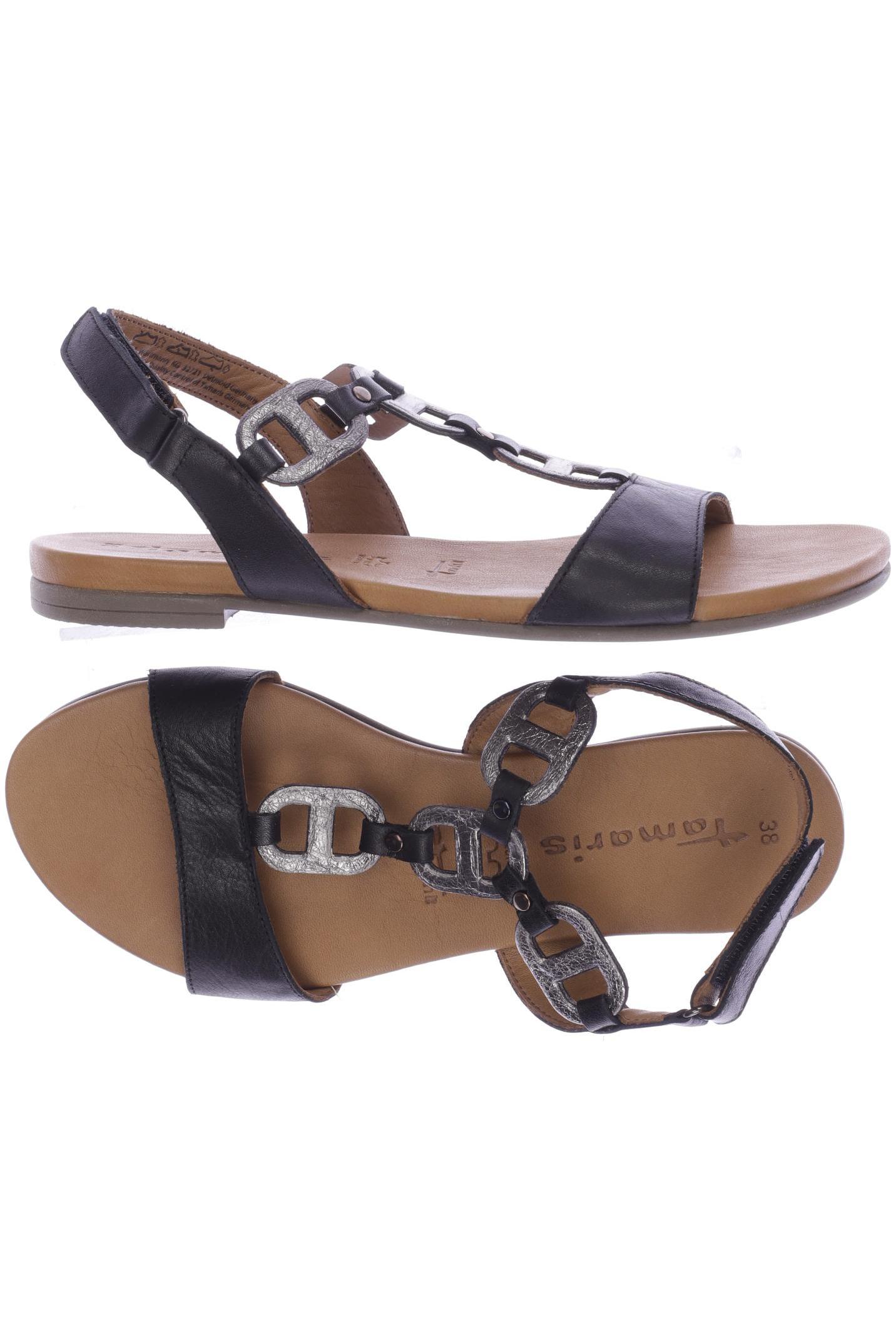 

Tamaris Damen Sandale, schwarz