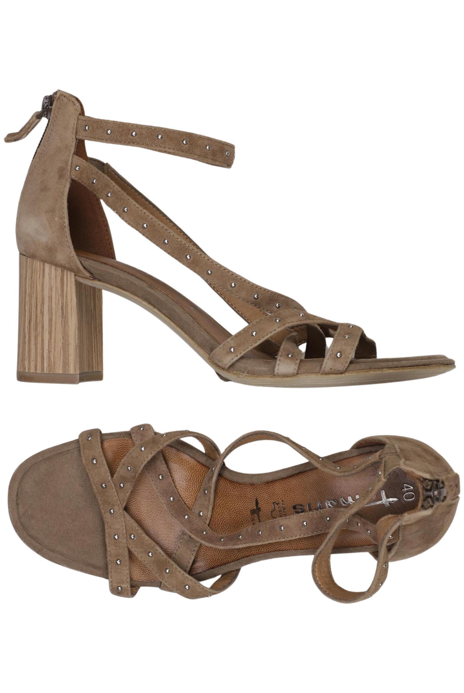 

Tamaris Damen Sandale, braun, Gr. 40