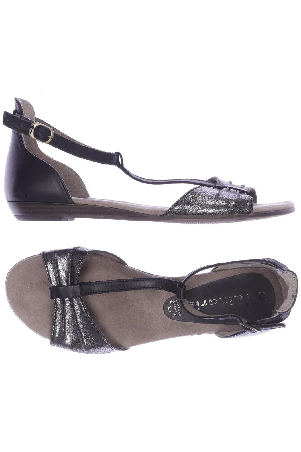 

Tamaris Damen Sandale, grau, Gr. 37