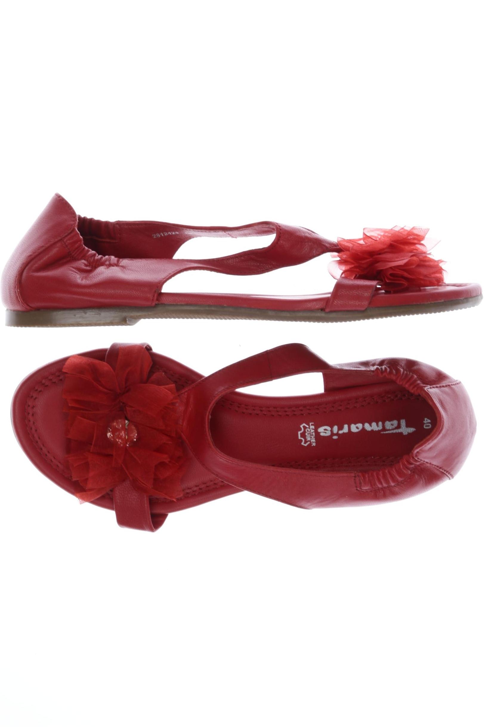 

Tamaris Damen Sandale, rot, Gr. 40