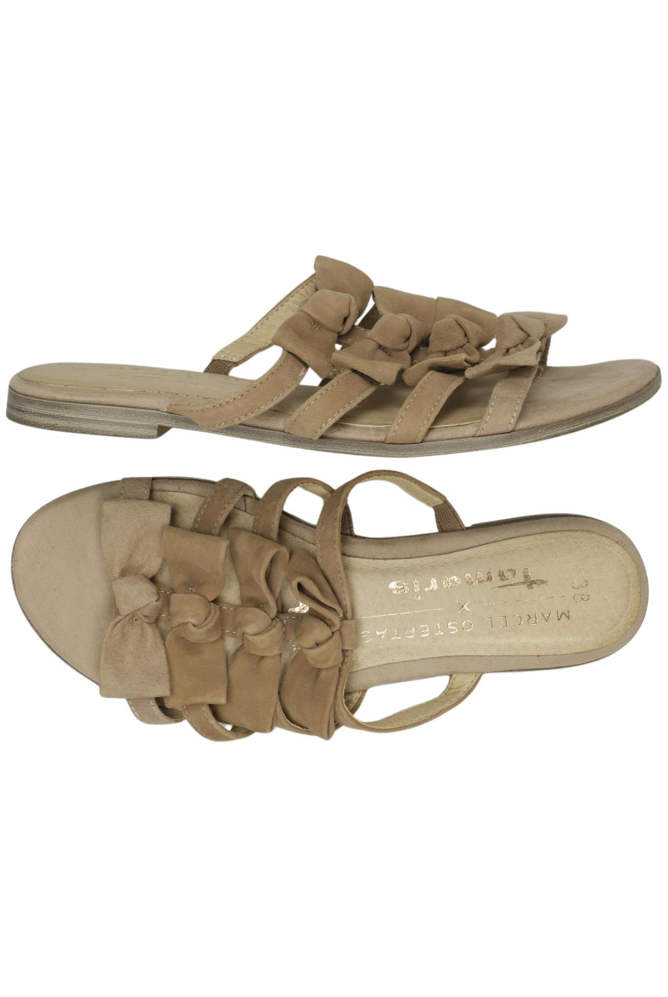 

Tamaris Damen Sandale, beige, Gr. 38