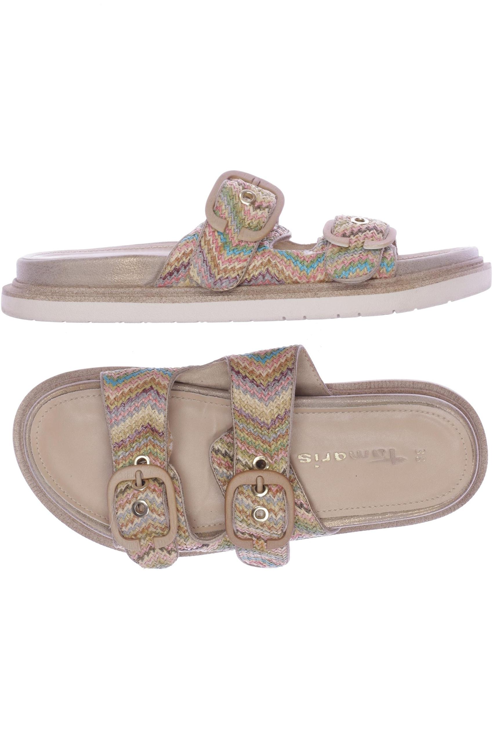 

Tamaris Damen Sandale, beige, Gr. 38