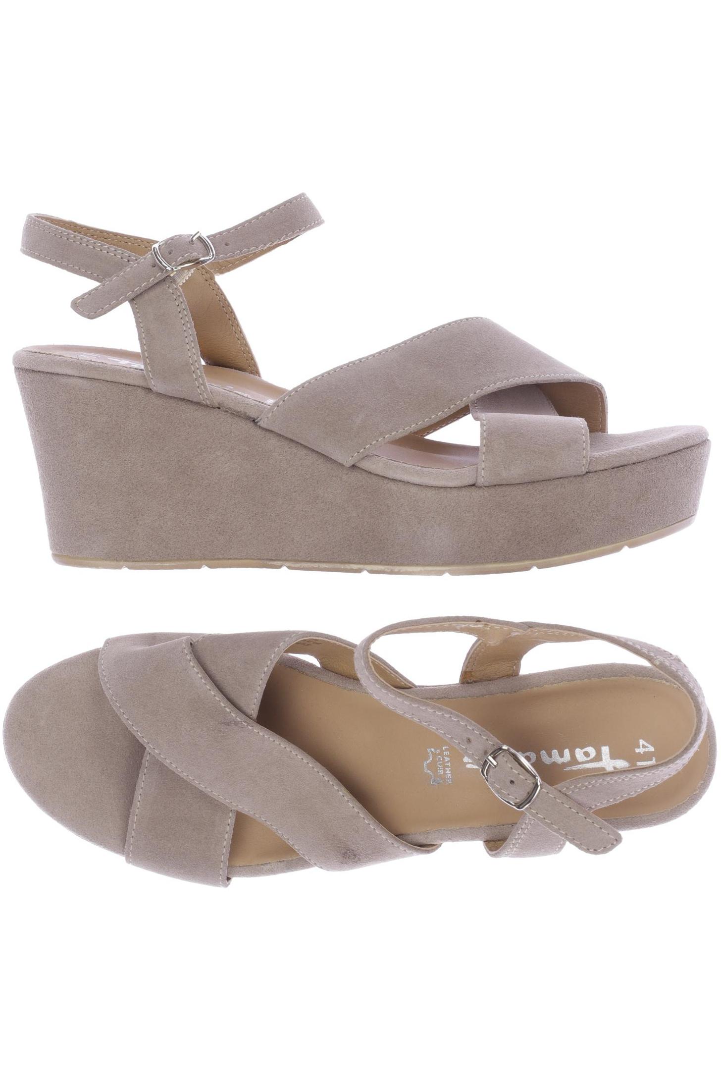 

Tamaris Damen Sandale, beige