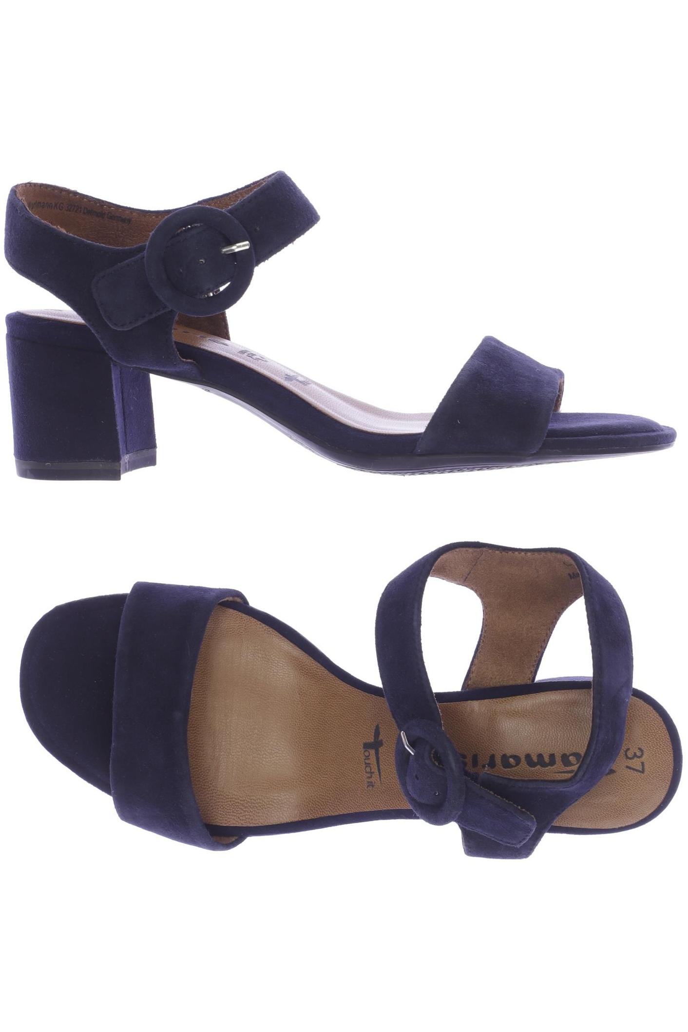 

Tamaris Damen Sandale, marineblau, Gr. 37