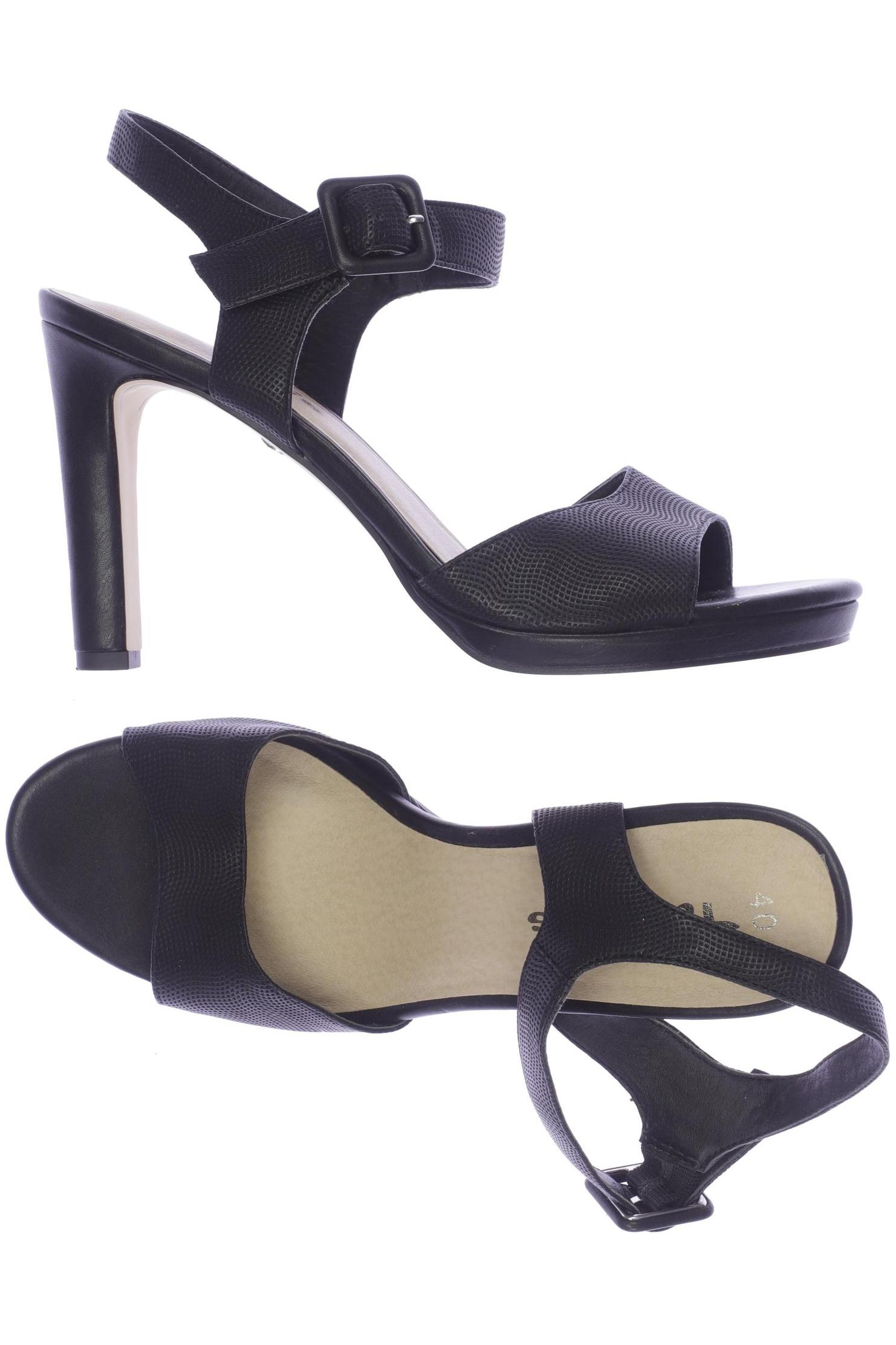

Tamaris Damen Sandale, schwarz, Gr. 40
