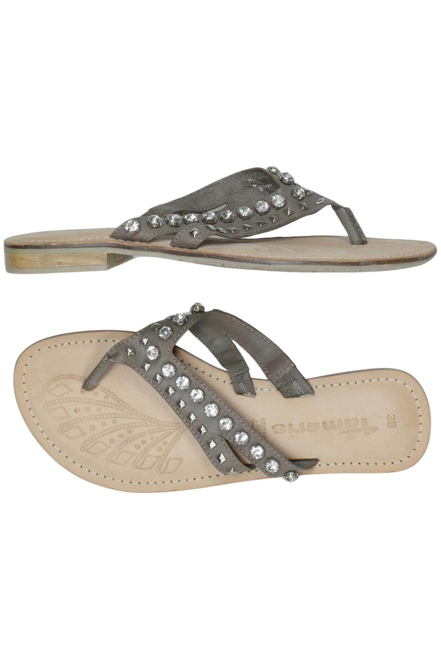 

Tamaris Damen Sandale, braun, Gr. 38